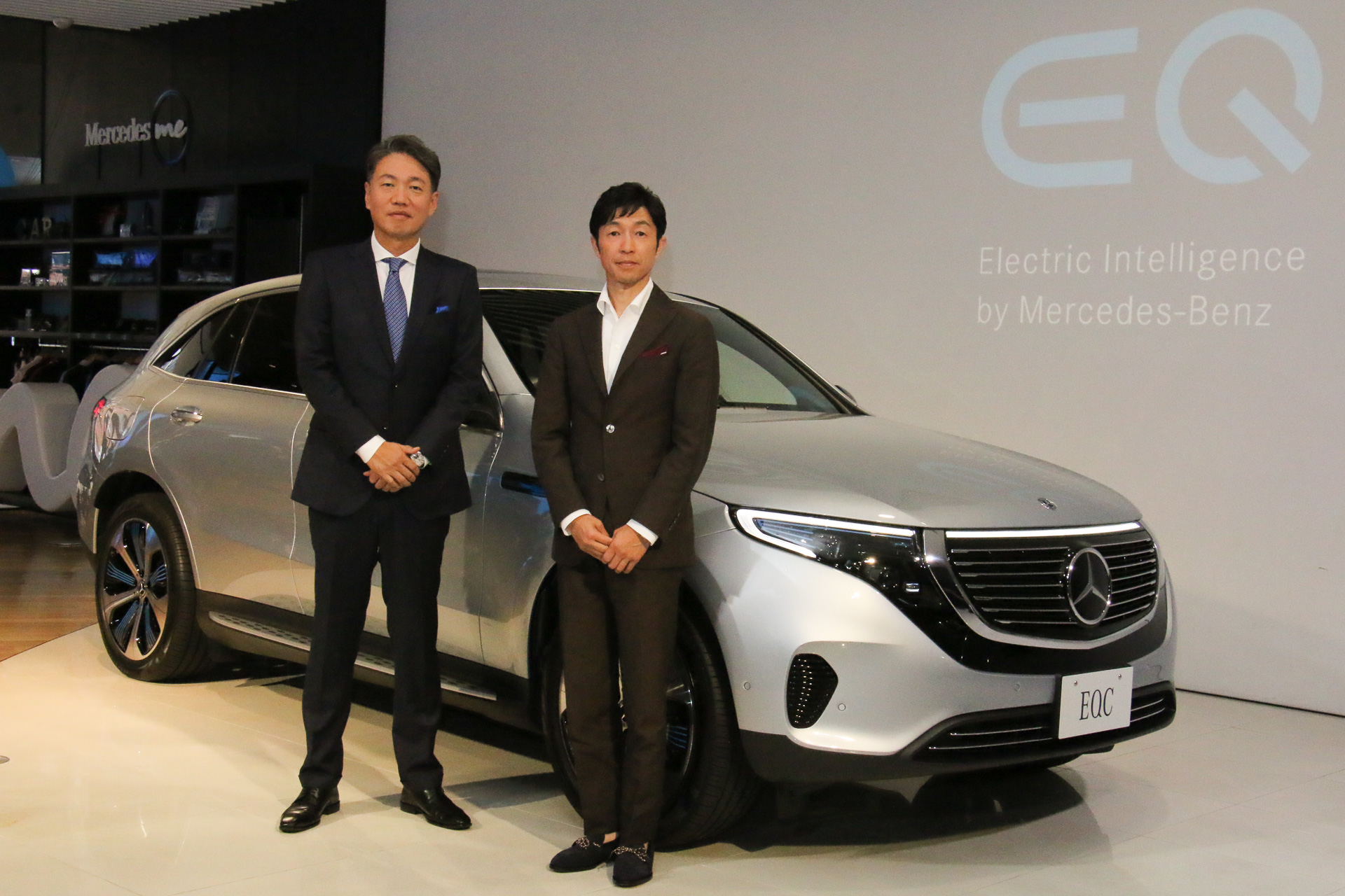 メルセデス・ベンツ、SUVスタイルの新型EV「EQC」発表会 - Car Watch