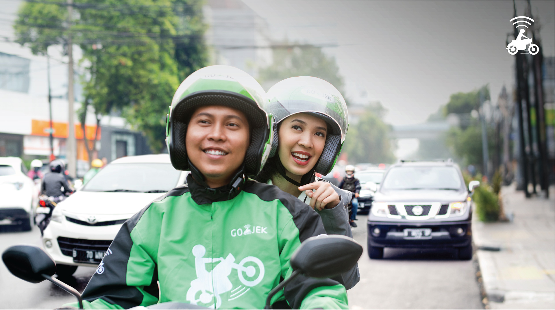 gojek ジャケット Mサイズ インドネシア インドネシア決定版Go-jekと 