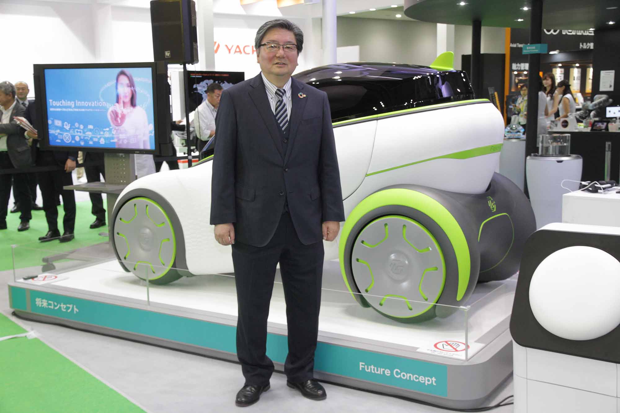 東京モーターショー 2019】豊田合成、2030年ごろのコンパクトモビリティをイメージしたコンセプトカー「Flesby III」