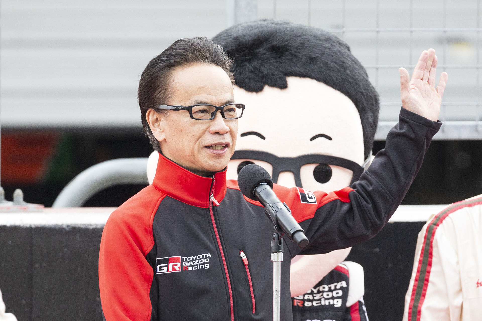 TGRF 2019、友山 GRプレジデントが開会宣言。モリゾウ選手こと豊田章男