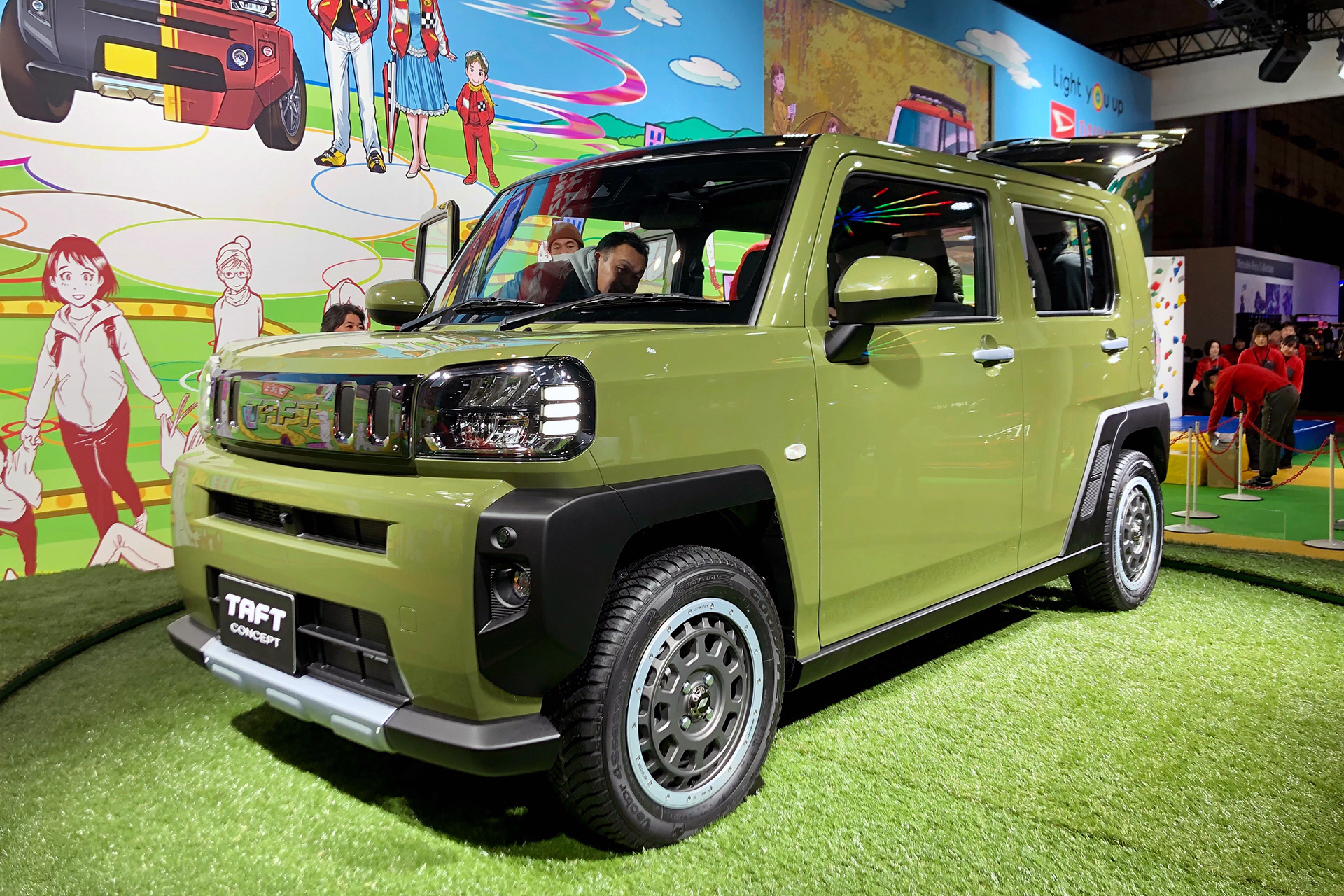 速報】ダイハツ、軽クロスオーバー「TAFT コンセプト」。2020年央発売