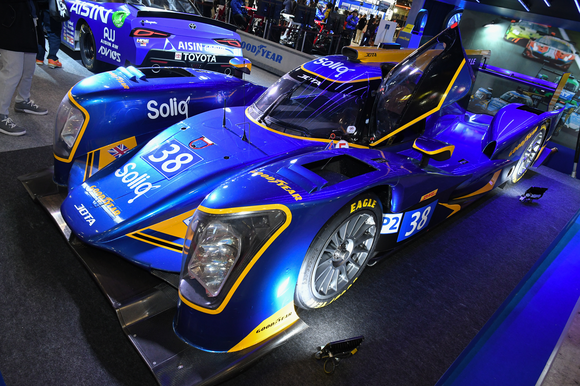 グッドイヤー、NASCAR参戦の「スープラ」展示などでモータースポ―ツと