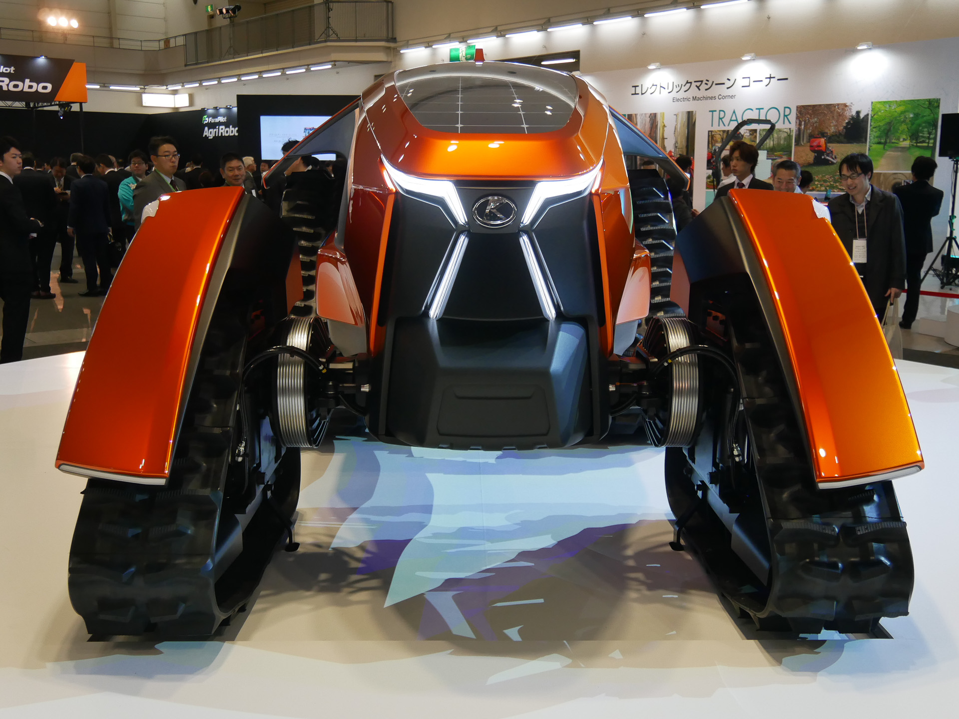 クボタ創業130年 未来の自動運転トラクター X Tractor 公開 Car Watch