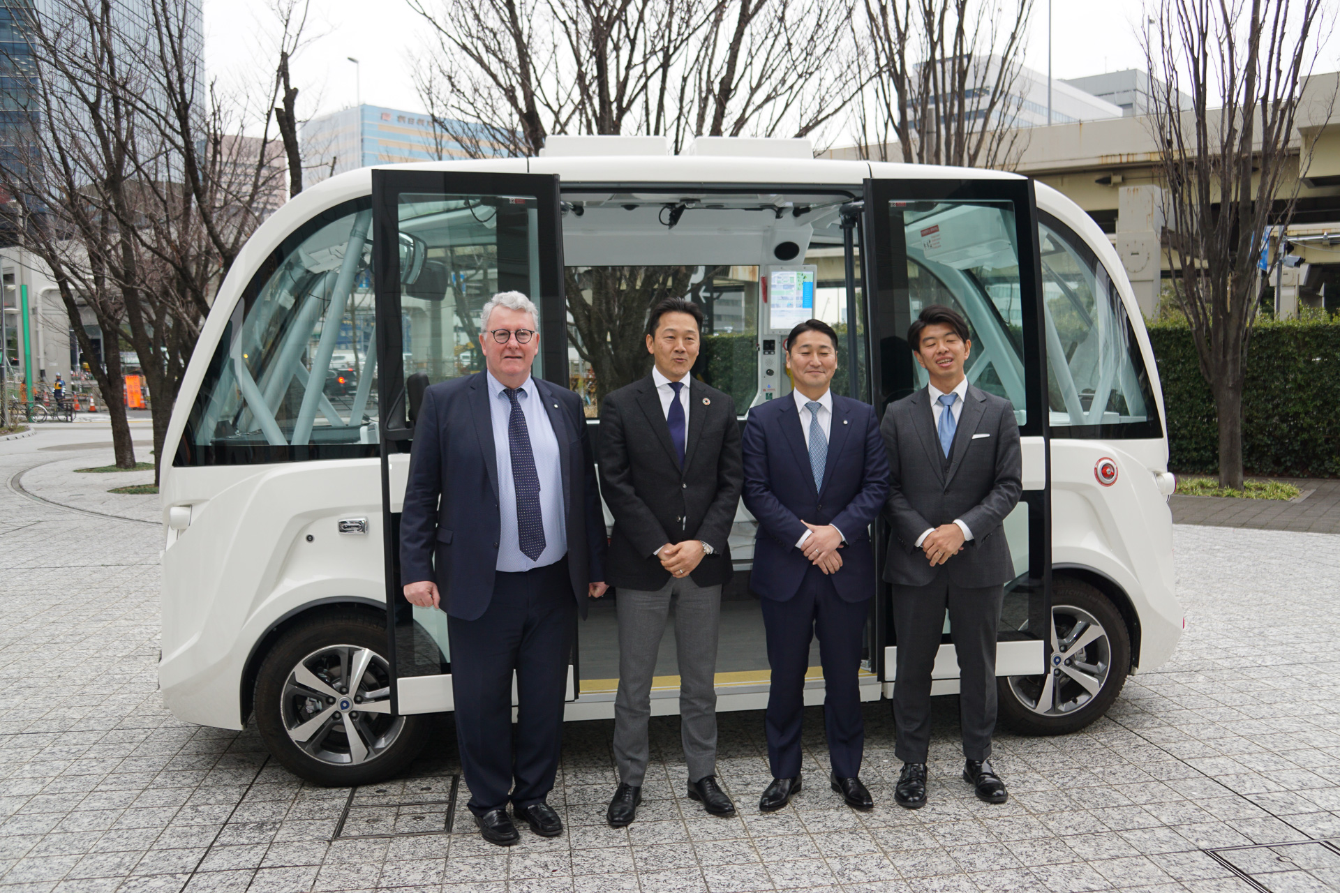 茨城県の境町で自律走行バスを定時・定路線運行へ。国内初の実用化 茨城県の境町で自律走行バスを定時・定路線運行へ。国内初の実用化
