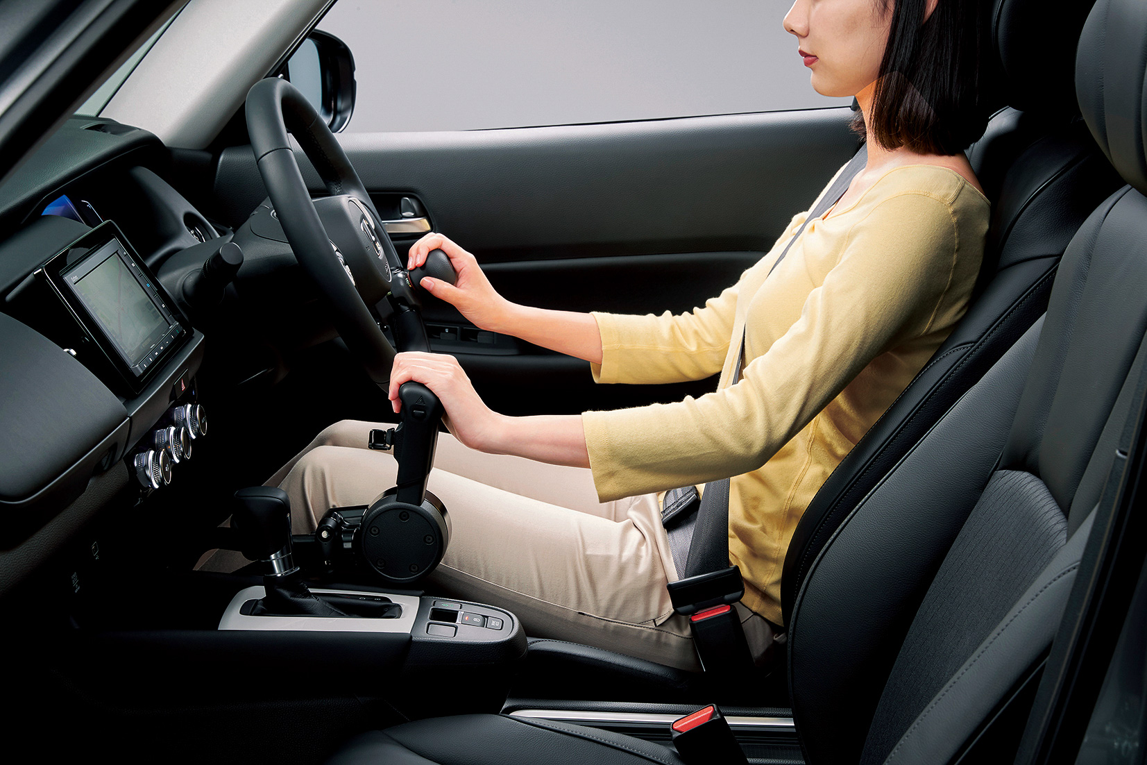 ホンダアクセス 新型 フィット 用運転補助装置 テックマチックシステム Car Watch