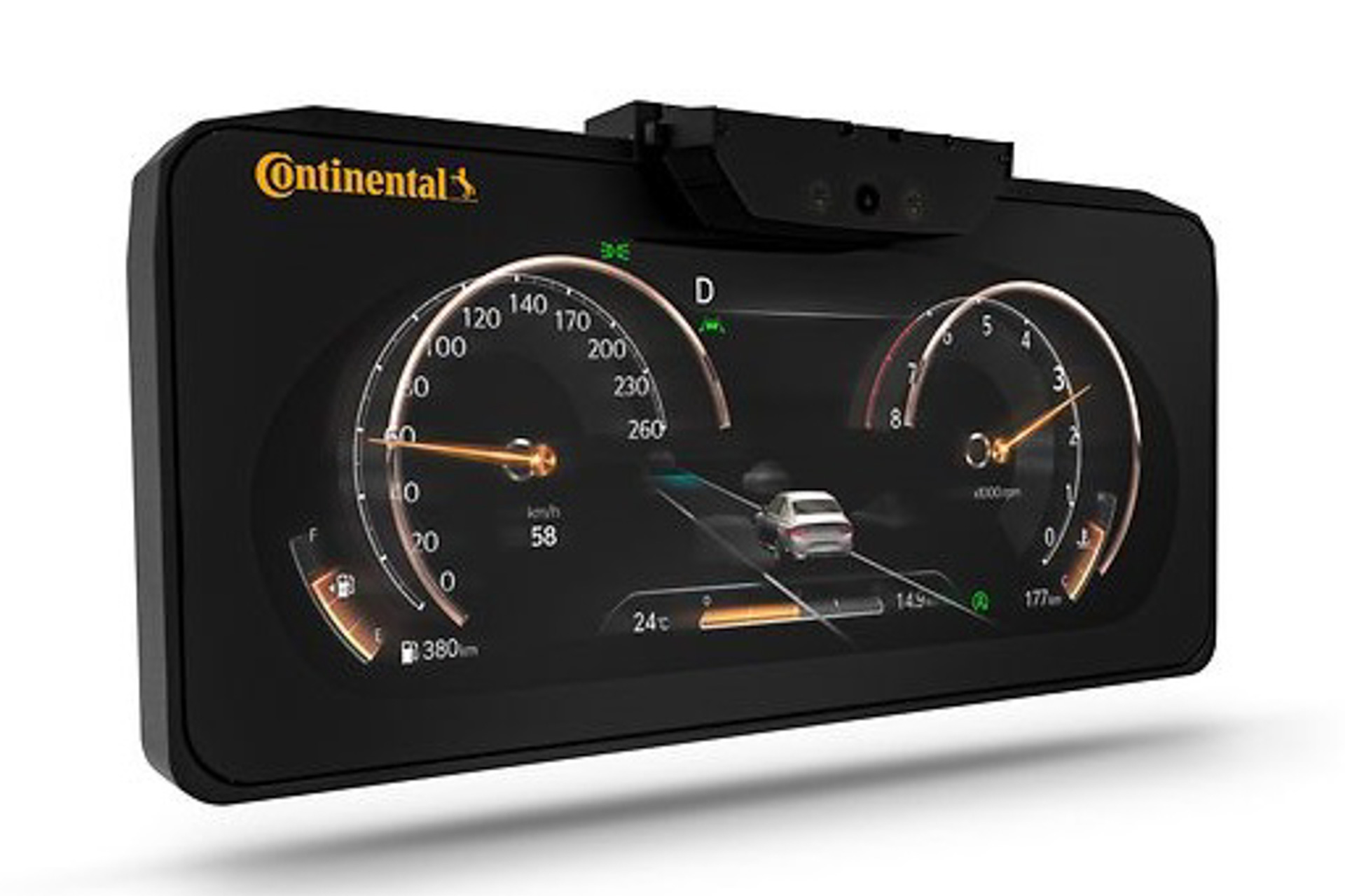 コンチネンタル、ドライバーの視線上に情報を表示できる「裸眼3Dディスプレイ」を開発 Car Watch