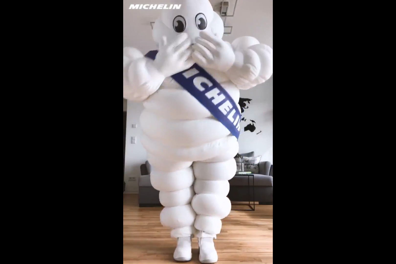 ミシュランマンが自宅で華麗にダンス。ミシュランがTwitterで動画を