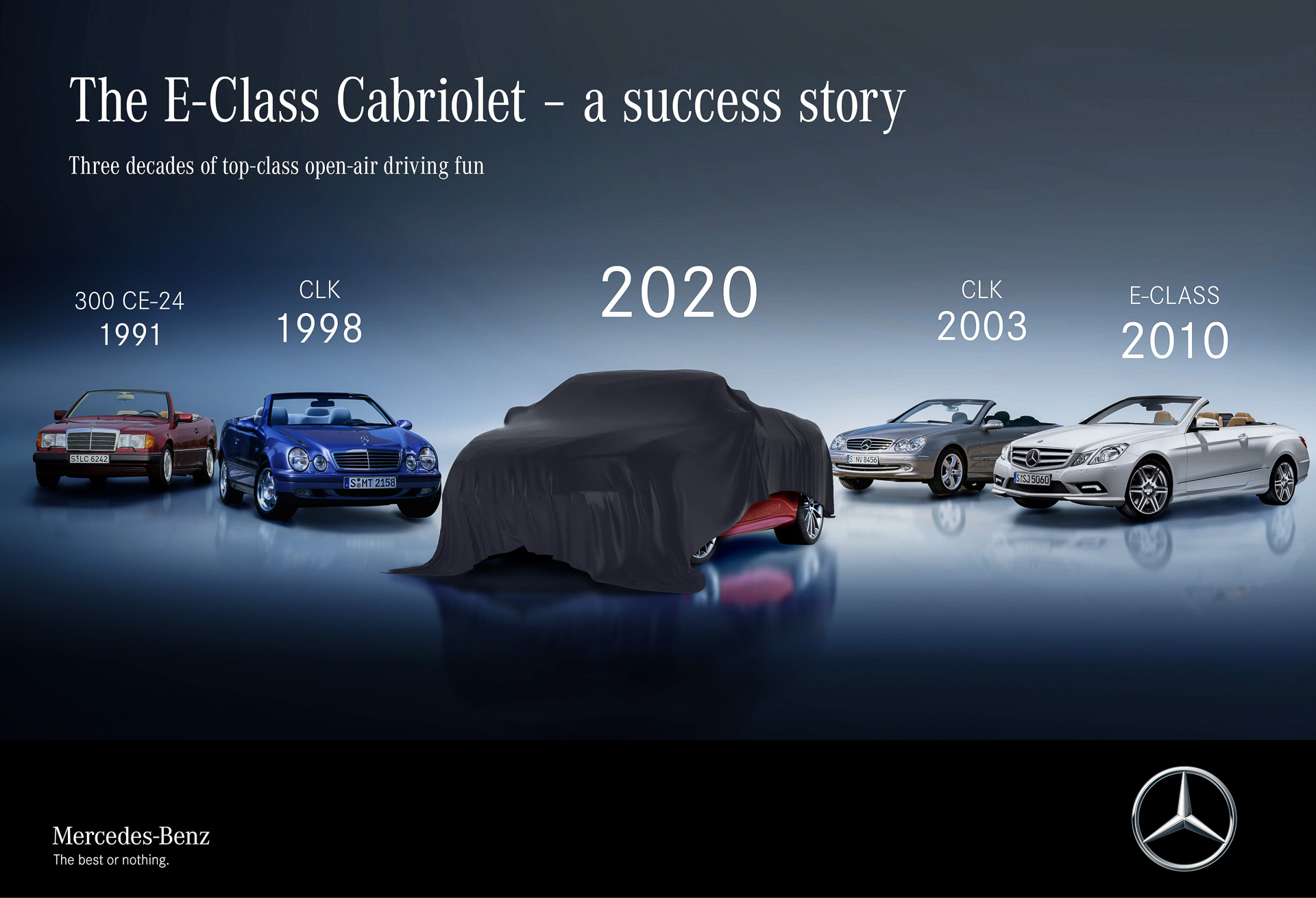 メルセデス・ベンツ、新型「Eクラス クーペ＆カブリオレ」の発表を予告 