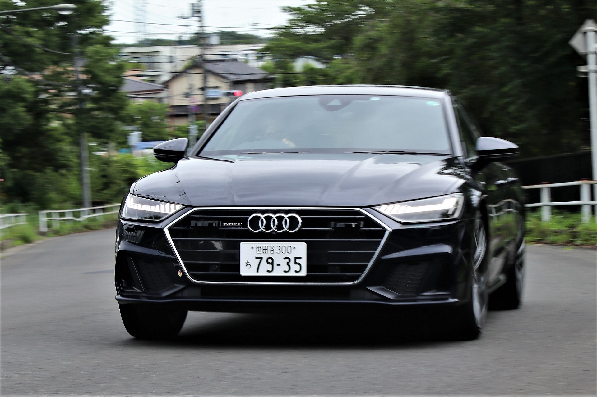 試乗インプレ アウディ A7 スポーツバック 40 Tdi ディーゼルだと気づかないほどの静粛性と快適すぎる高速クルージング 高速道路なら満タンで航続距離1000kmも夢ではない Car Watch