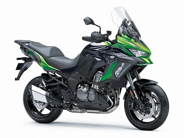 カワサキ、「VERSYS 1000 SE」2021年モデル ショーワのスカイフック 