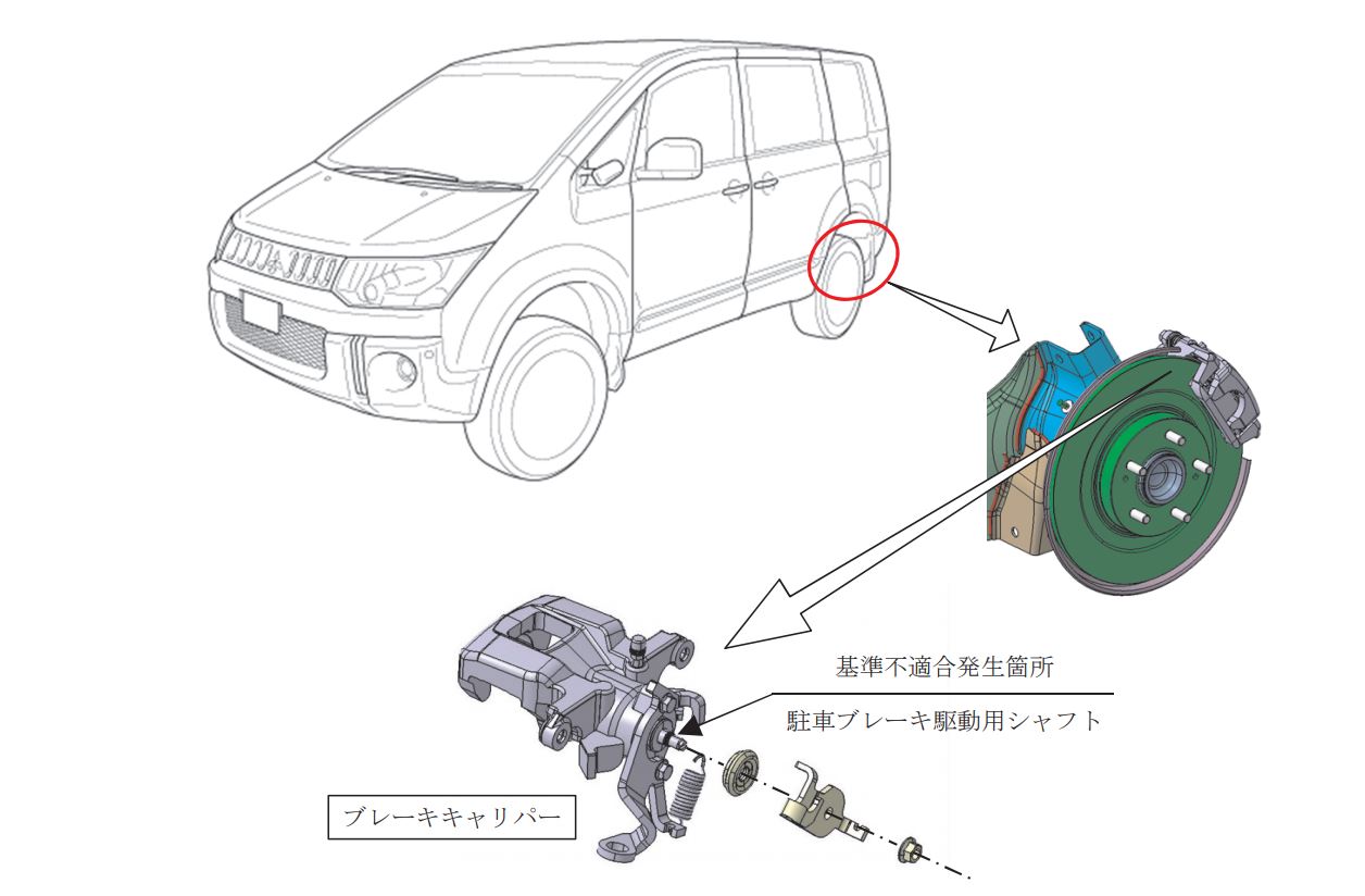 三菱自動車、「デリカ」｢アウトランダー PHEV」「アウトランダー