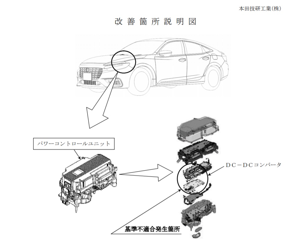 ホンダ インサイト アコード をリコール Dc Dcコンバータの不備で走行不能になるおそれ Car Watch