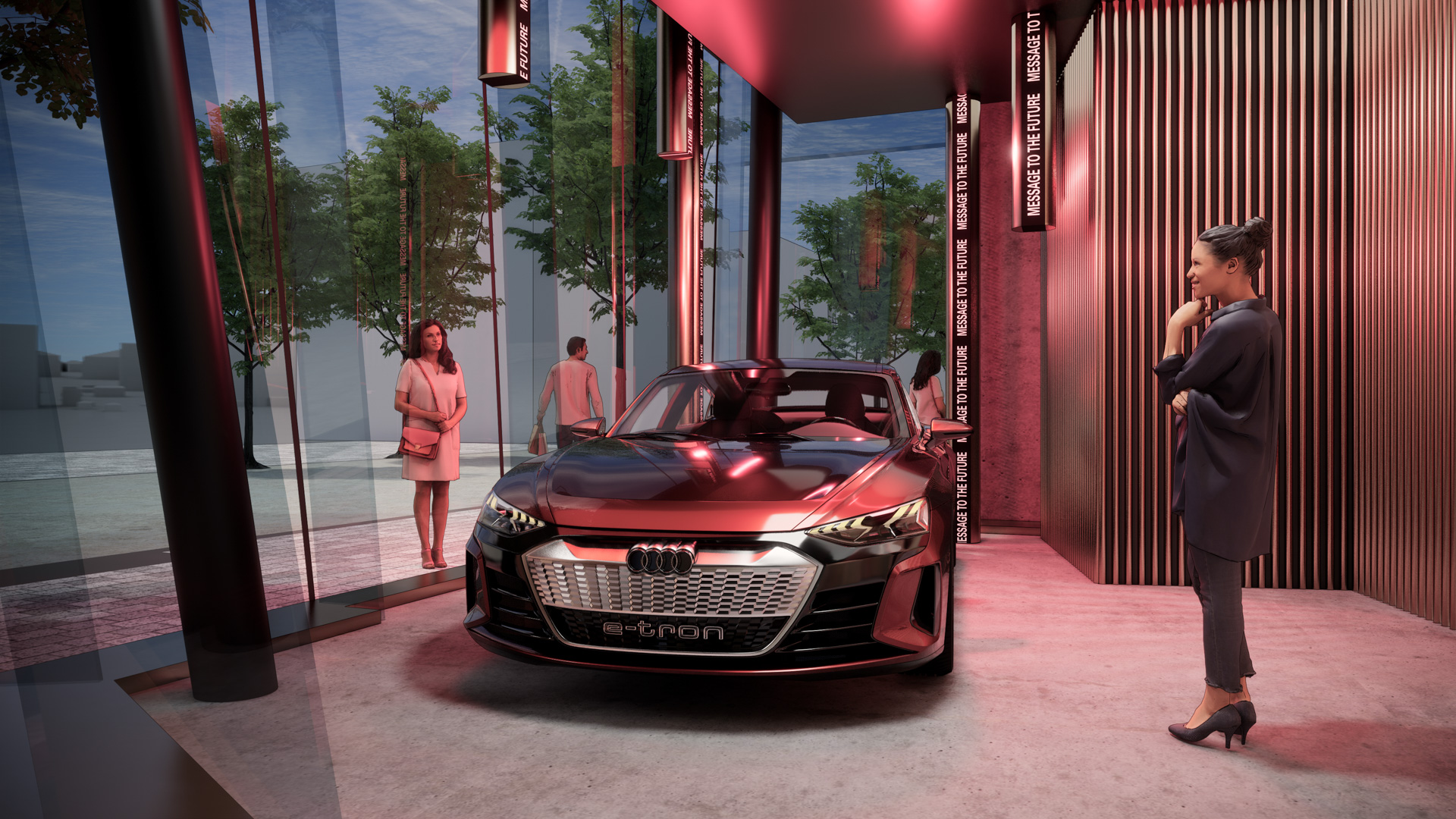 アウディ、東京青山に「Audi House of Progress Tokyo」を期間限定 