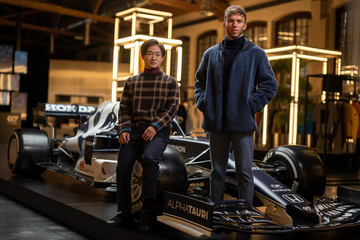 Dazn F1チーム スクーデリア アルファタウリ とパートナー契約 アンバサダーに角田裕毅選手を起用 Car Watch