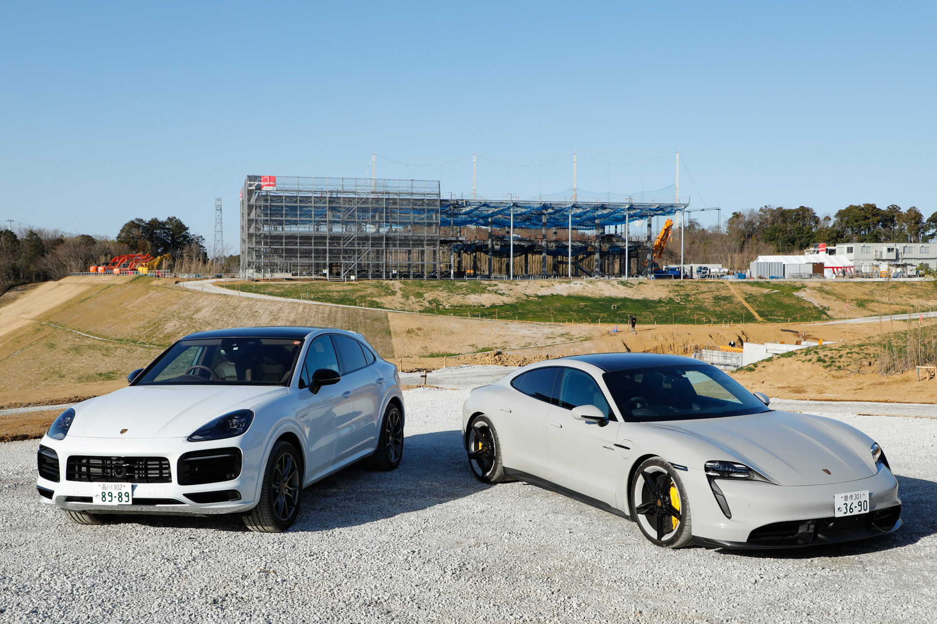 ポルシェ、「ポルシェ・エクスペリエンスセンター東京」の上棟式開催