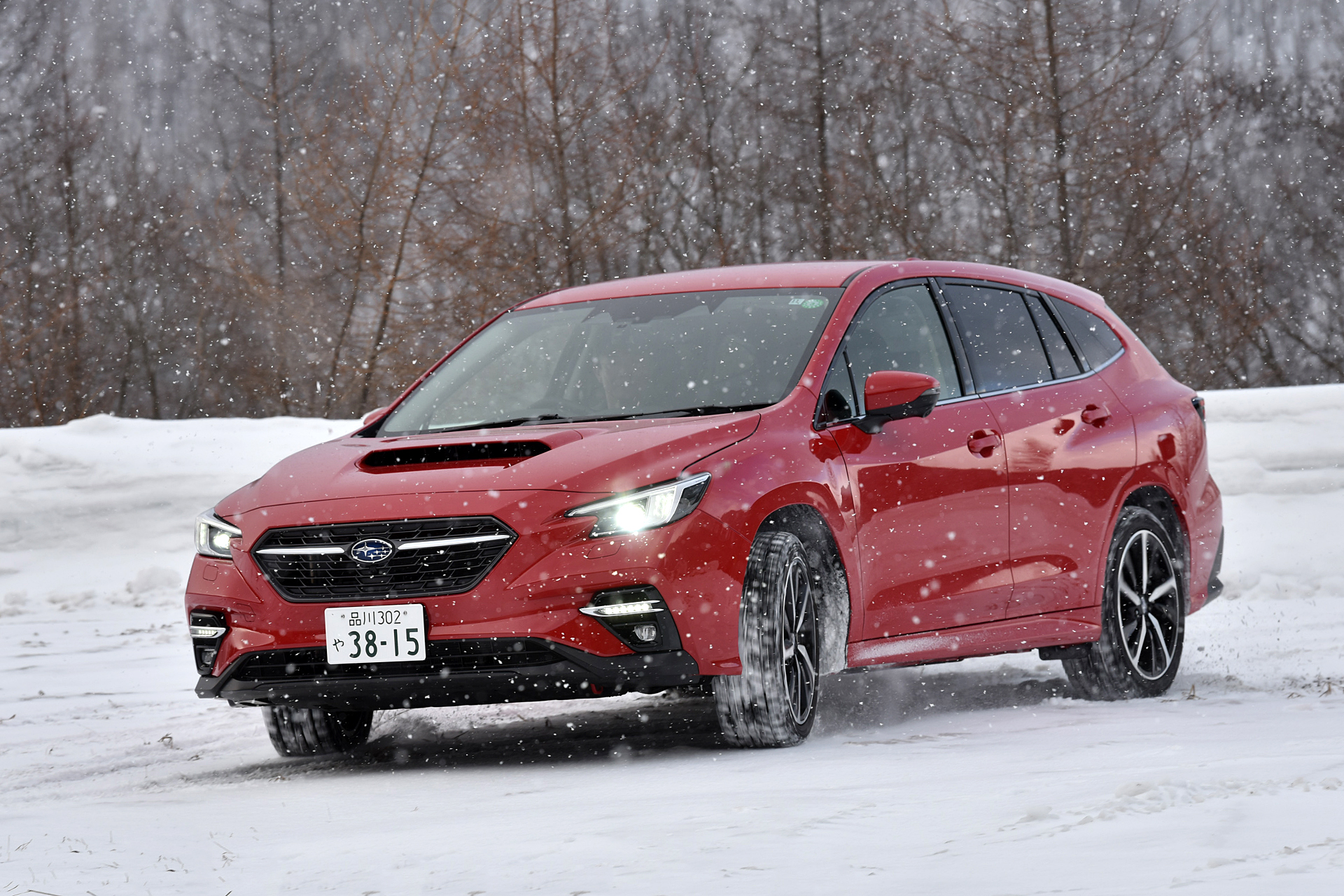 試乗インプレ 新型 レヴォーグ でロングドライブ 雪上でのフィーリングと アイサイトx のリアルワールドでの使い勝手 Car Watch