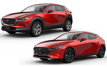 マツダ、「MAZDA3」「CX-30」一部商品改良 マイルドハイブリッド「e