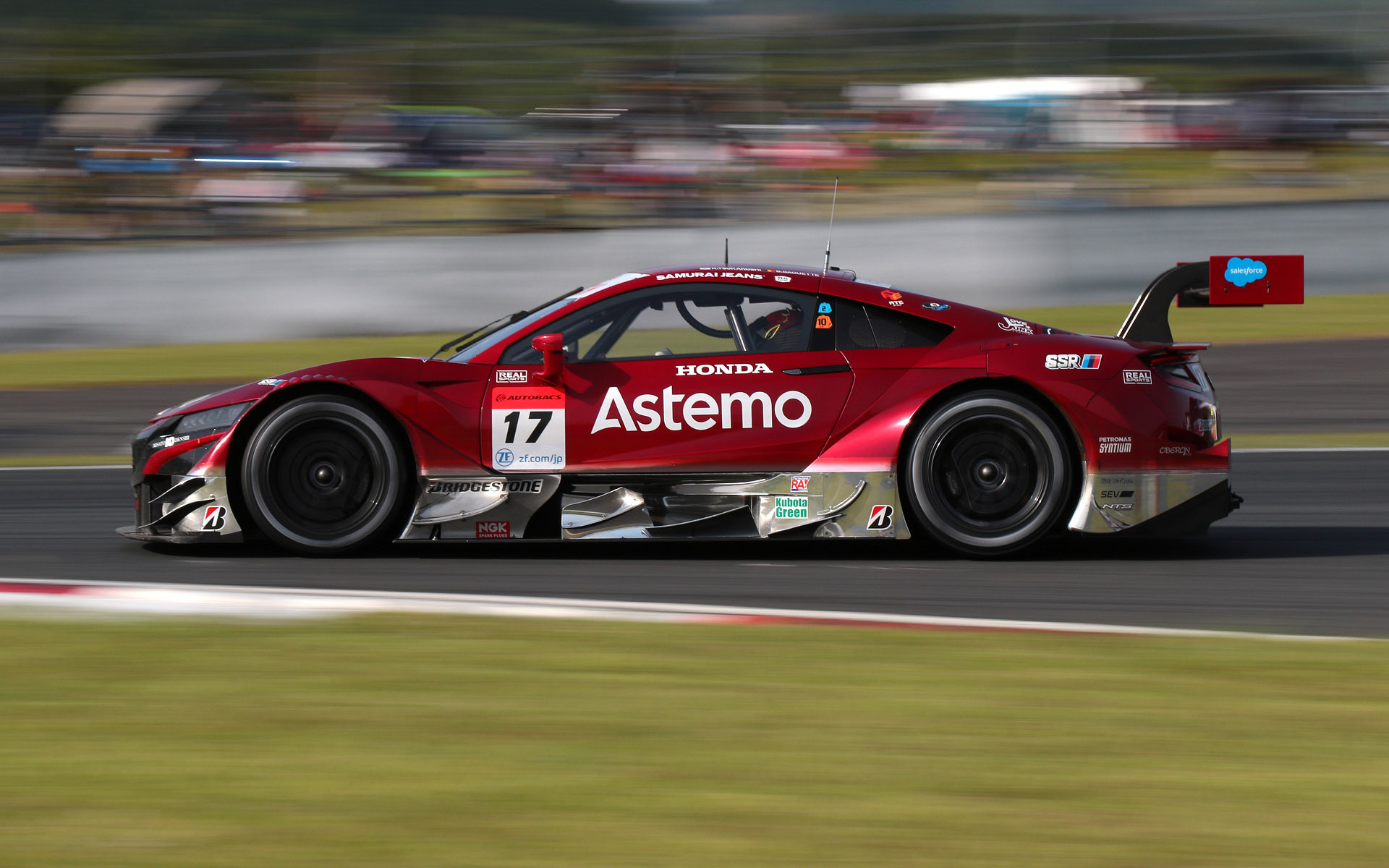 Super Gt第2戦富士で17号車 Astemo Nsx Gtが優勝 ホンダ佐伯lpl Fcyの幸運に恵まれた Car Watch