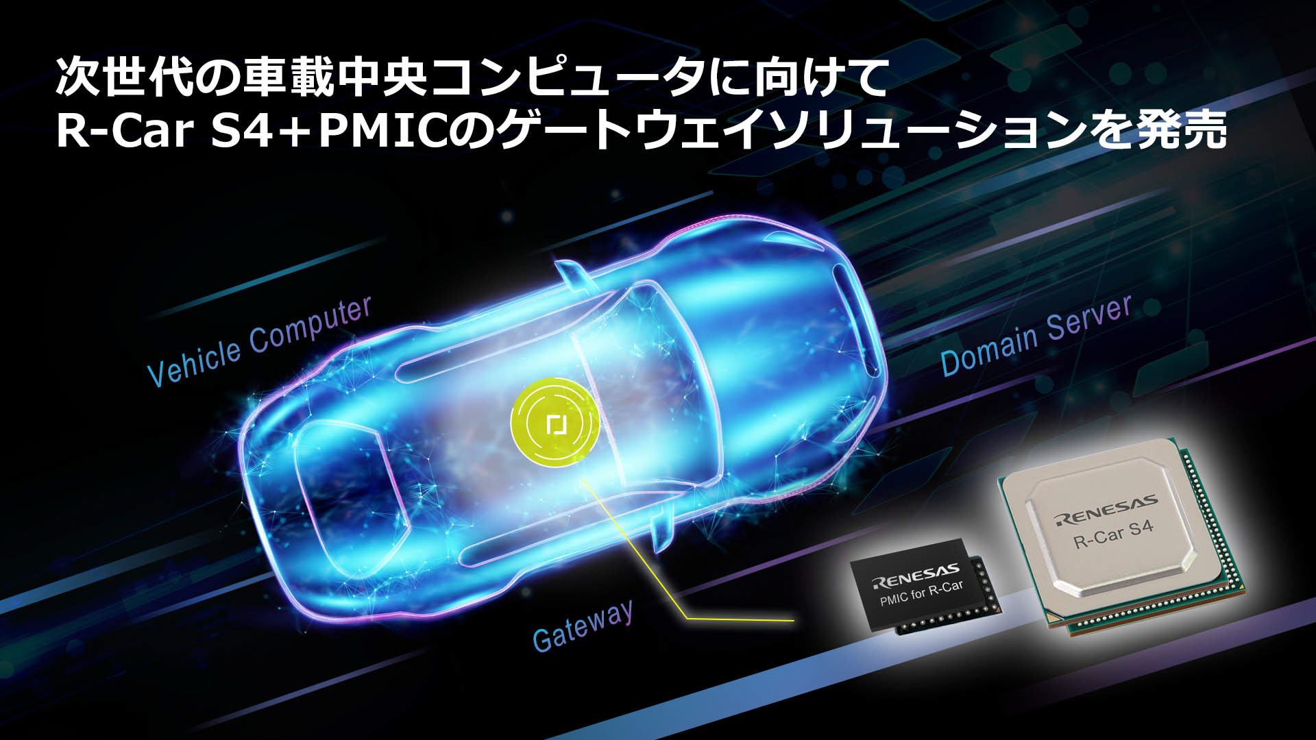 ルネサス 第4世代r Carとなる車載向け新半導体 R Car S4 など片岡本部長が説明 電動化 Adas コネクテッド向け製品拡充 Car Watch