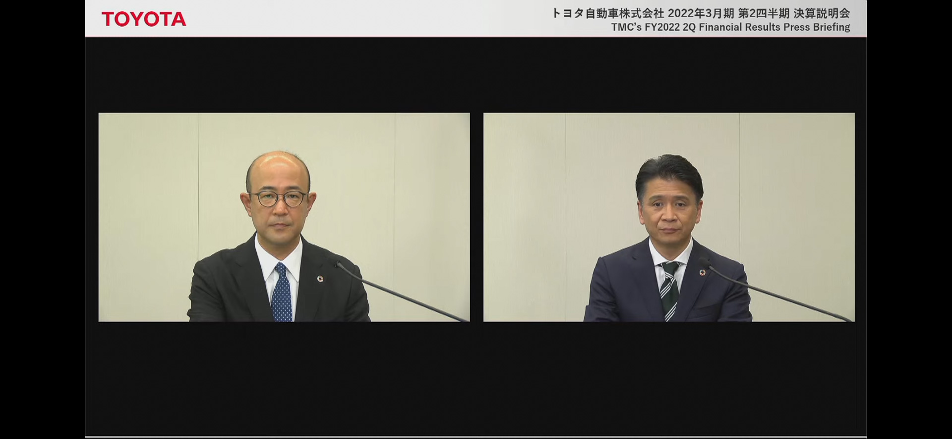 トヨタ、2022年3月期第2四半期決算 営業利益は1兆7474億円、税引前利益 