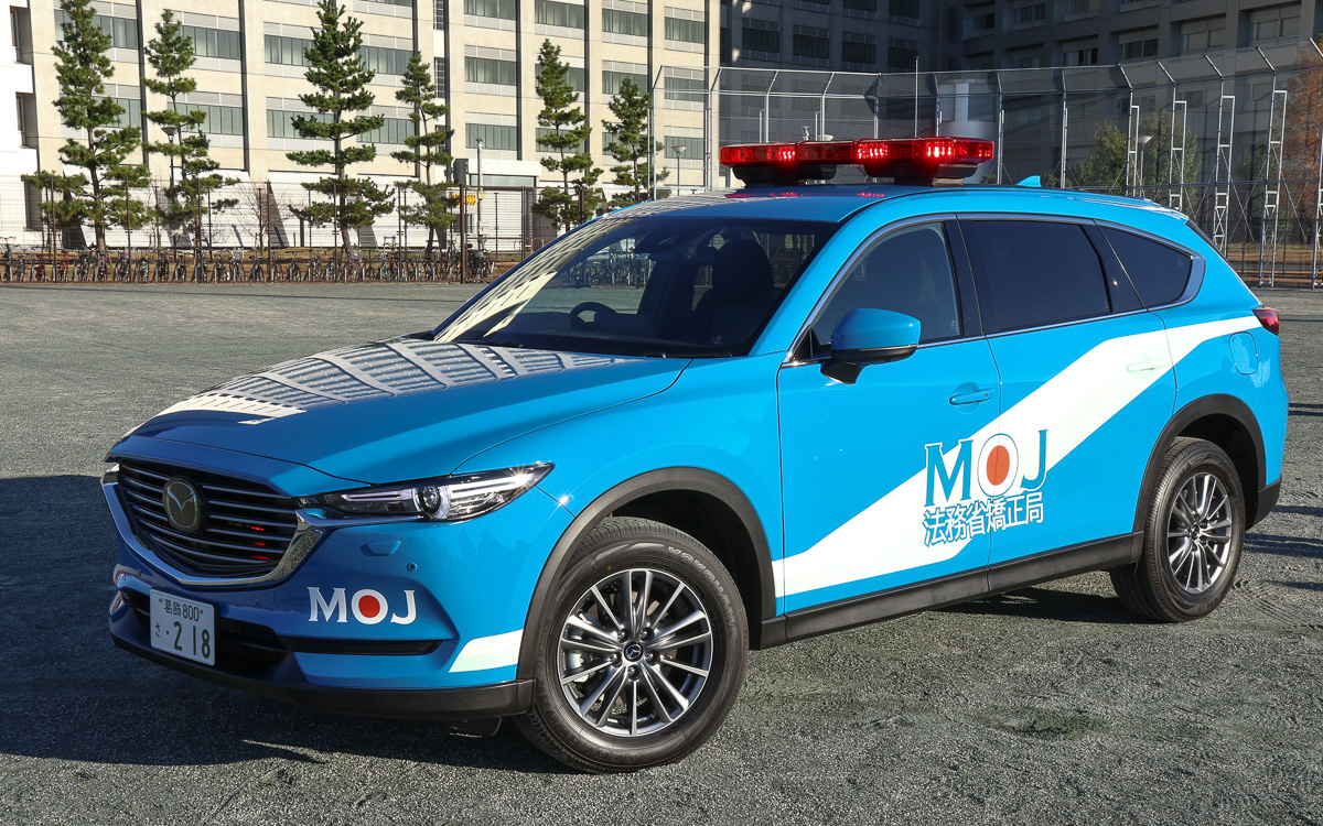 マツダ、法務省 特別機動警備隊「SeRT」指揮官車として納入した「CX-8
