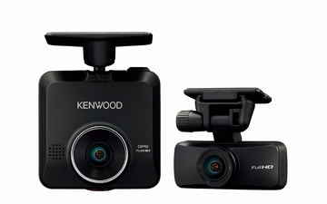 ケンウッド、360°撮影対応2カメラドライブレコーダー「DRV-C770R