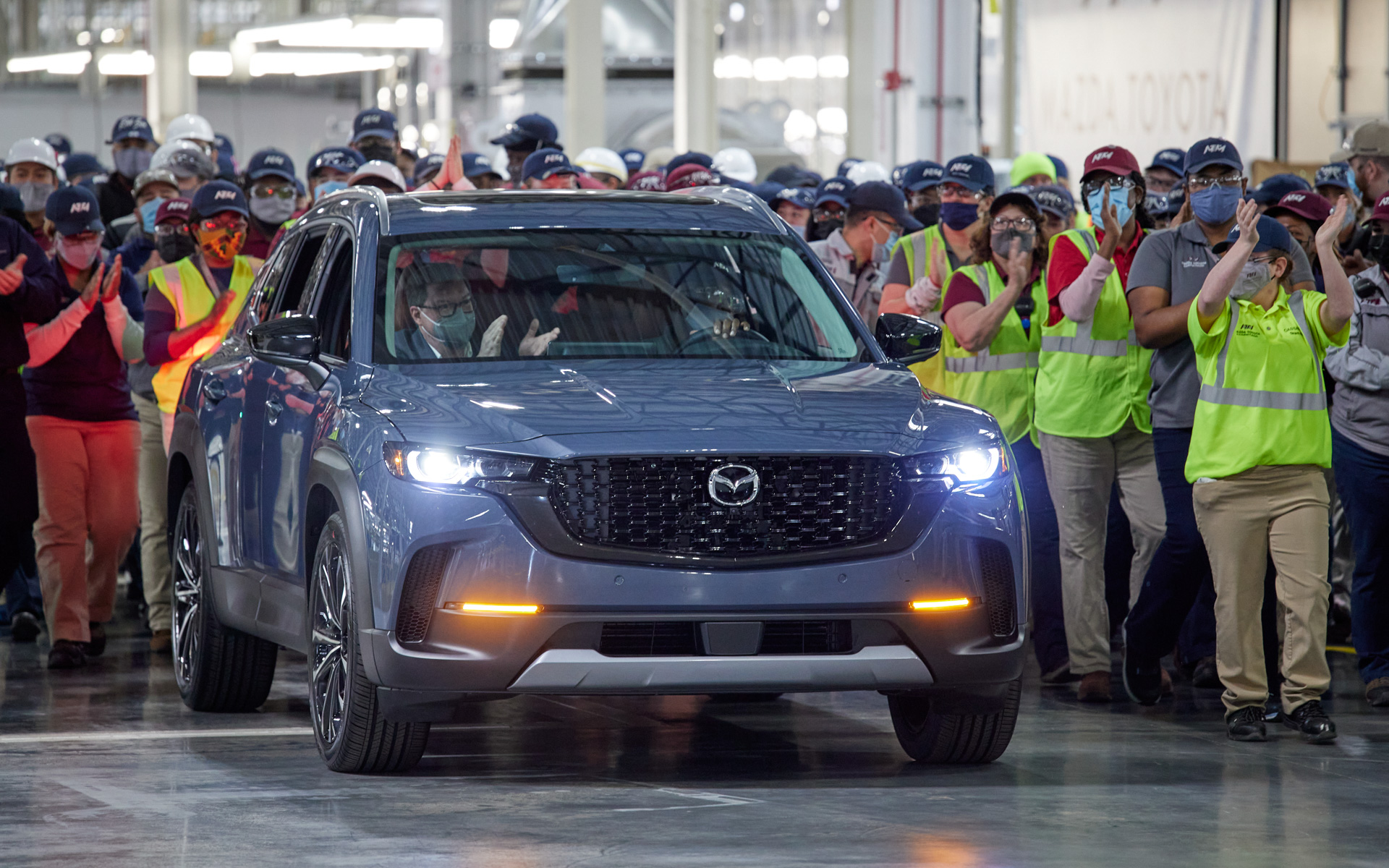 マツダ、トヨタとの合弁新工場で北米向け新型SUV「CX-50」量産開始
