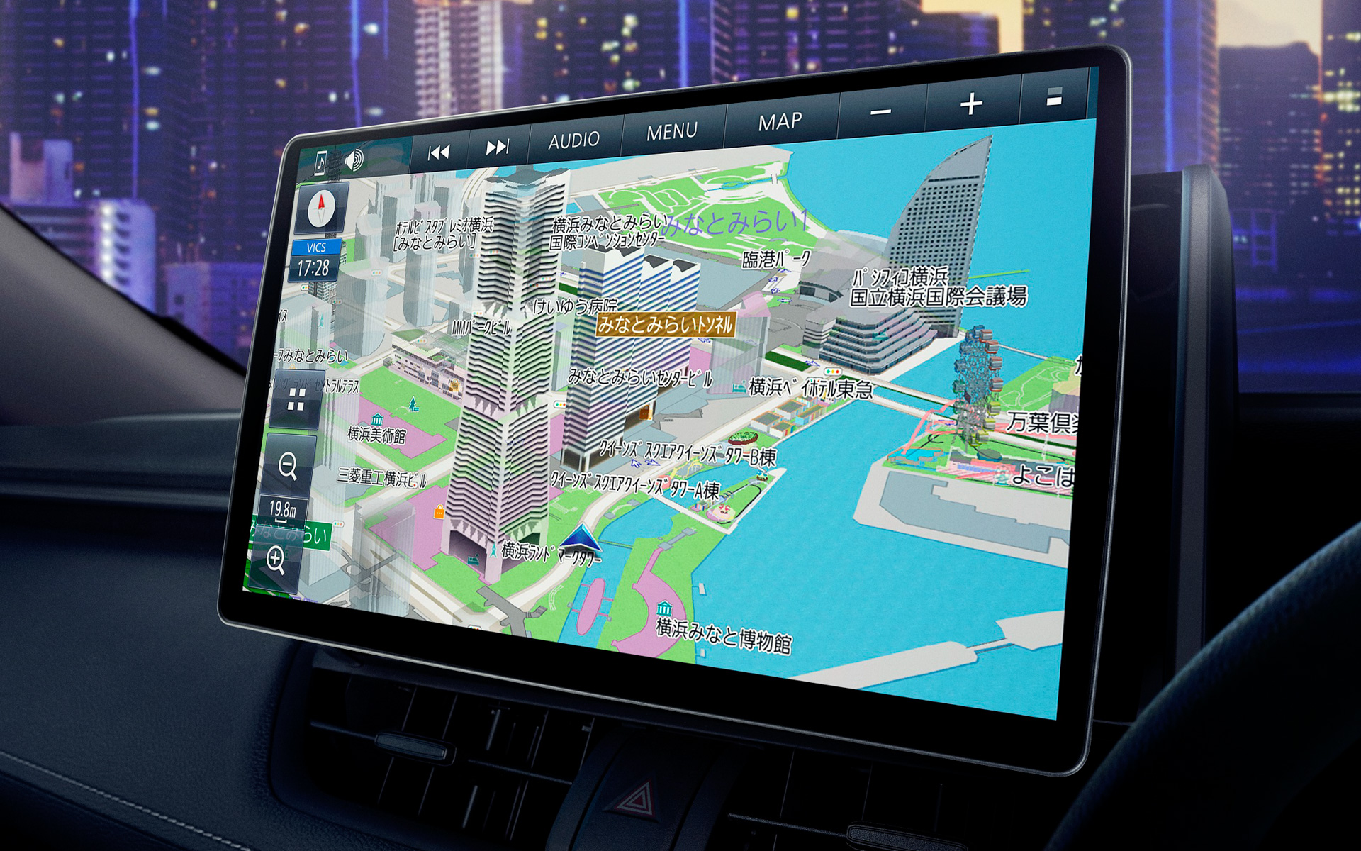 パナソニック、最新カーナビ「ストラーダ」を体験できる軽
