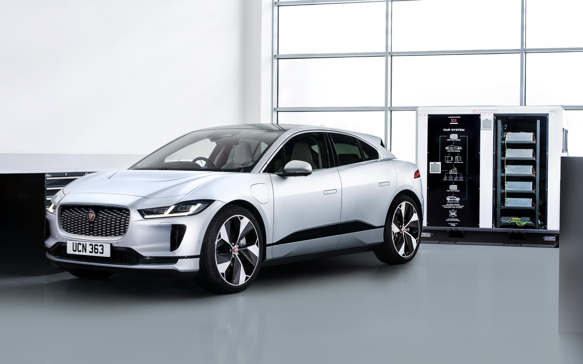ジャガー、「I-PACE」のバッテリを二次利用した「エネルギー貯蔵 