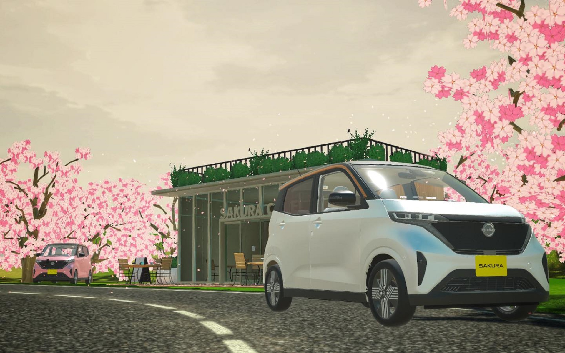 日産 メタバース上でも新型軽バッテリev サクラ を公開 Vr空間で試乗可能 Car Watch