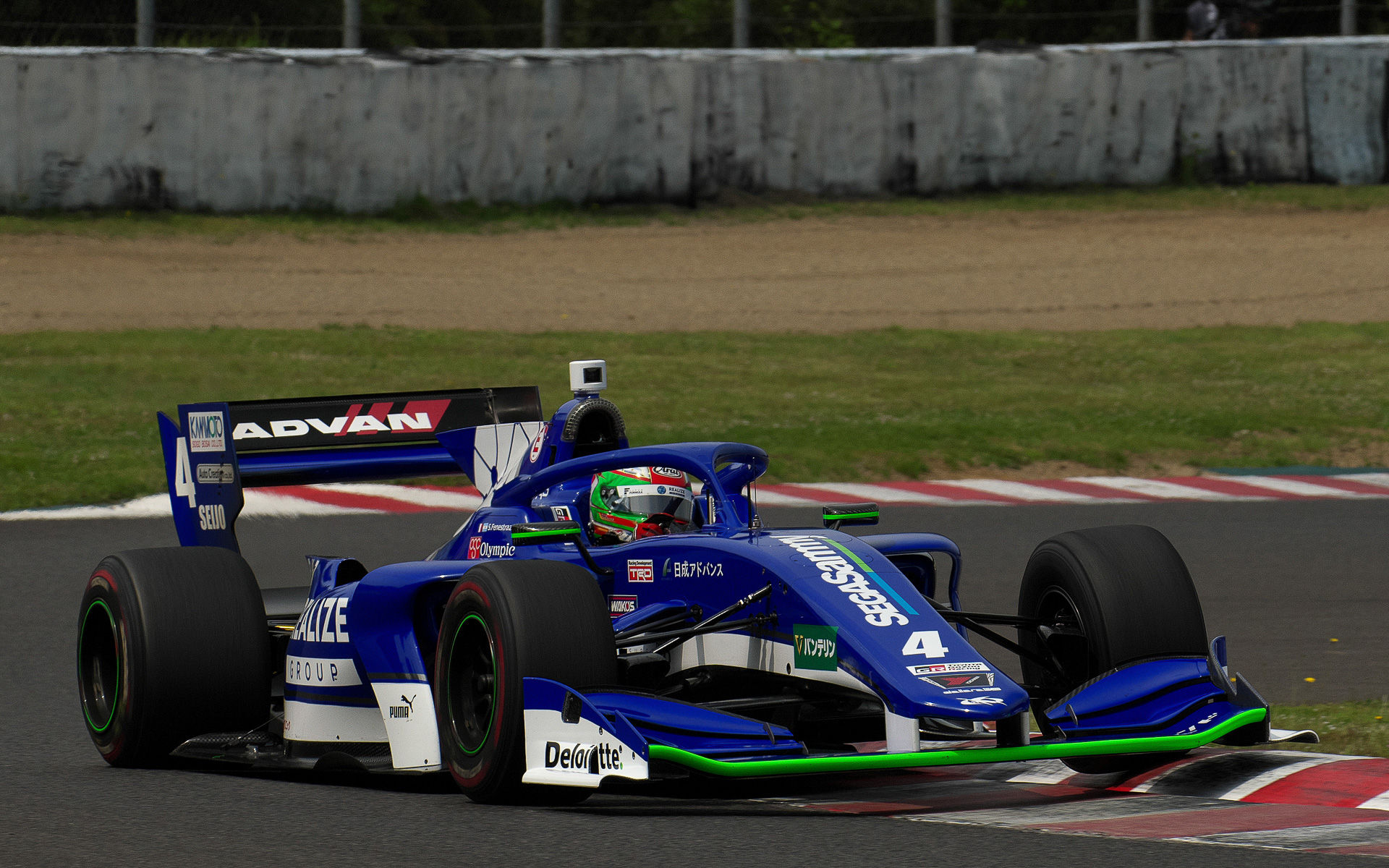 スーパーフォーミュラ第5戦SUGO、4号車 サッシャ・フェネストラズ選手