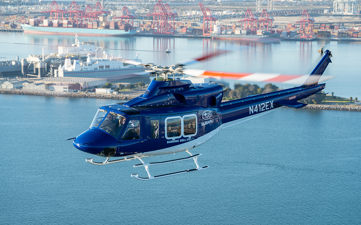 スバル、海上保安庁からヘリコプター「SUBARU BELL 412EPX」を受注 