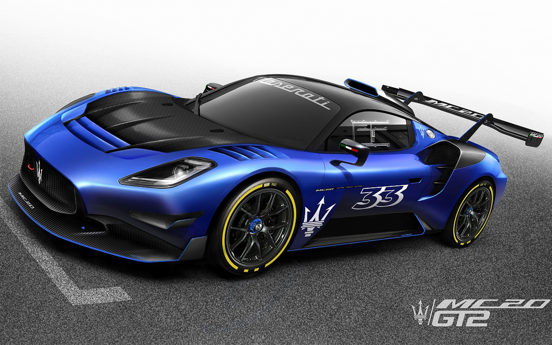 マセラティ、「MC20」のGT2仕様イラスト公開 2023年のFanatecGT2欧州