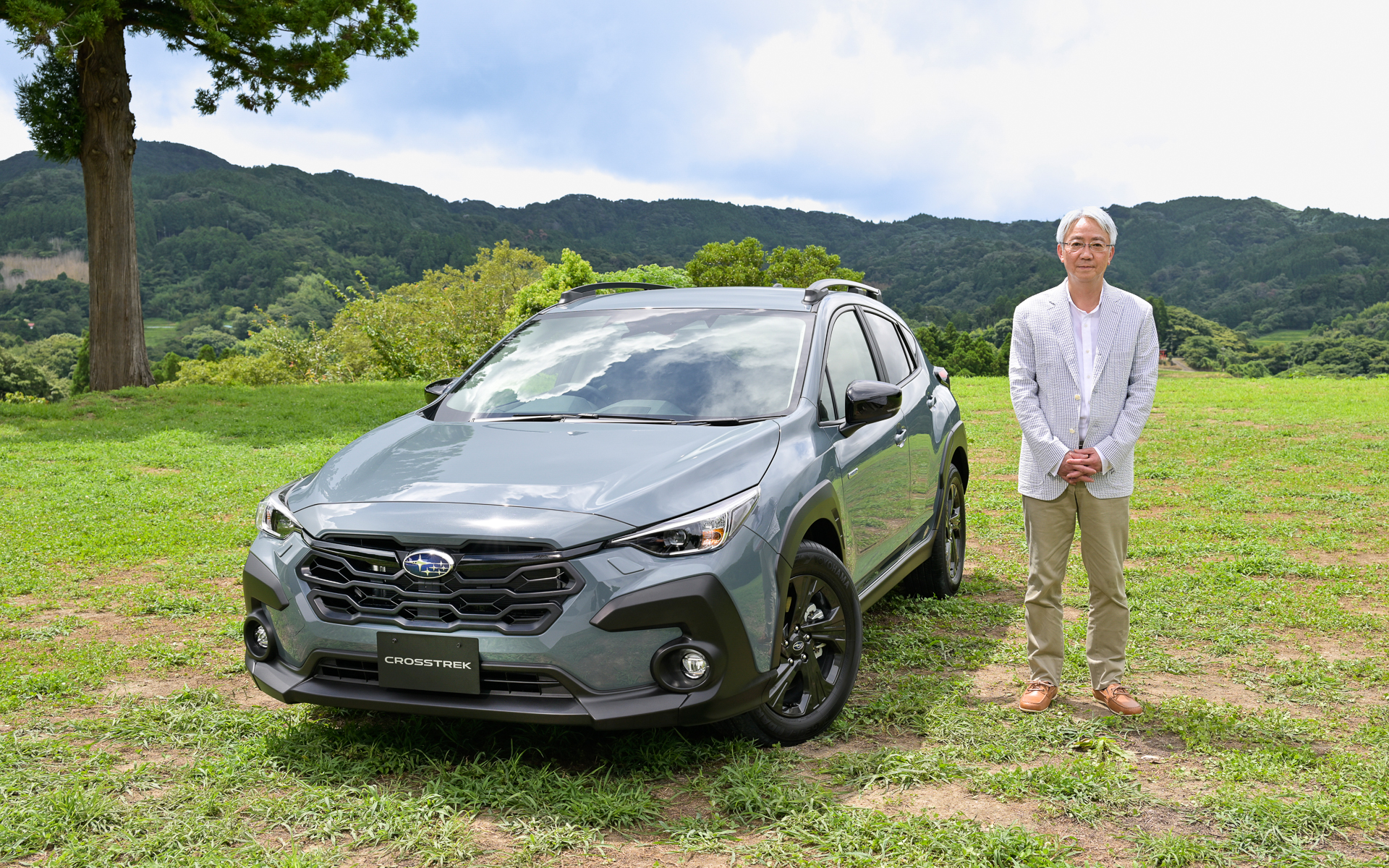 スバル、新型「クロストレック」ワールドプレミア 中村社長「笑顔を