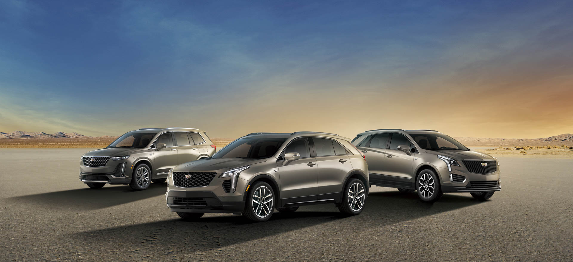 キャデラック、SUVラインアップ3モデルに新色「ラテメタリック」を採用