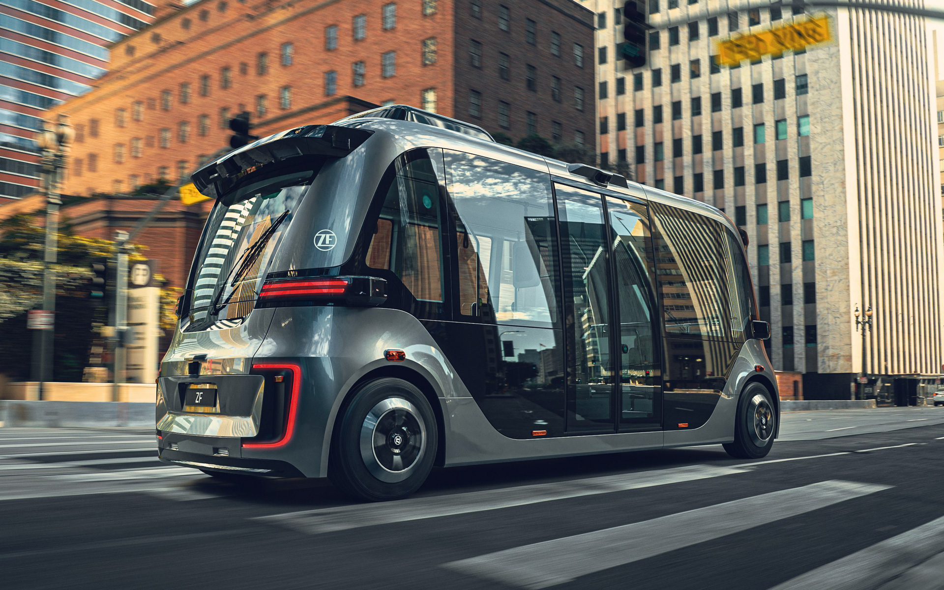 ZF、自動運転レベル4を実現する次世代EVシャトルをCES2023で発表 - Car