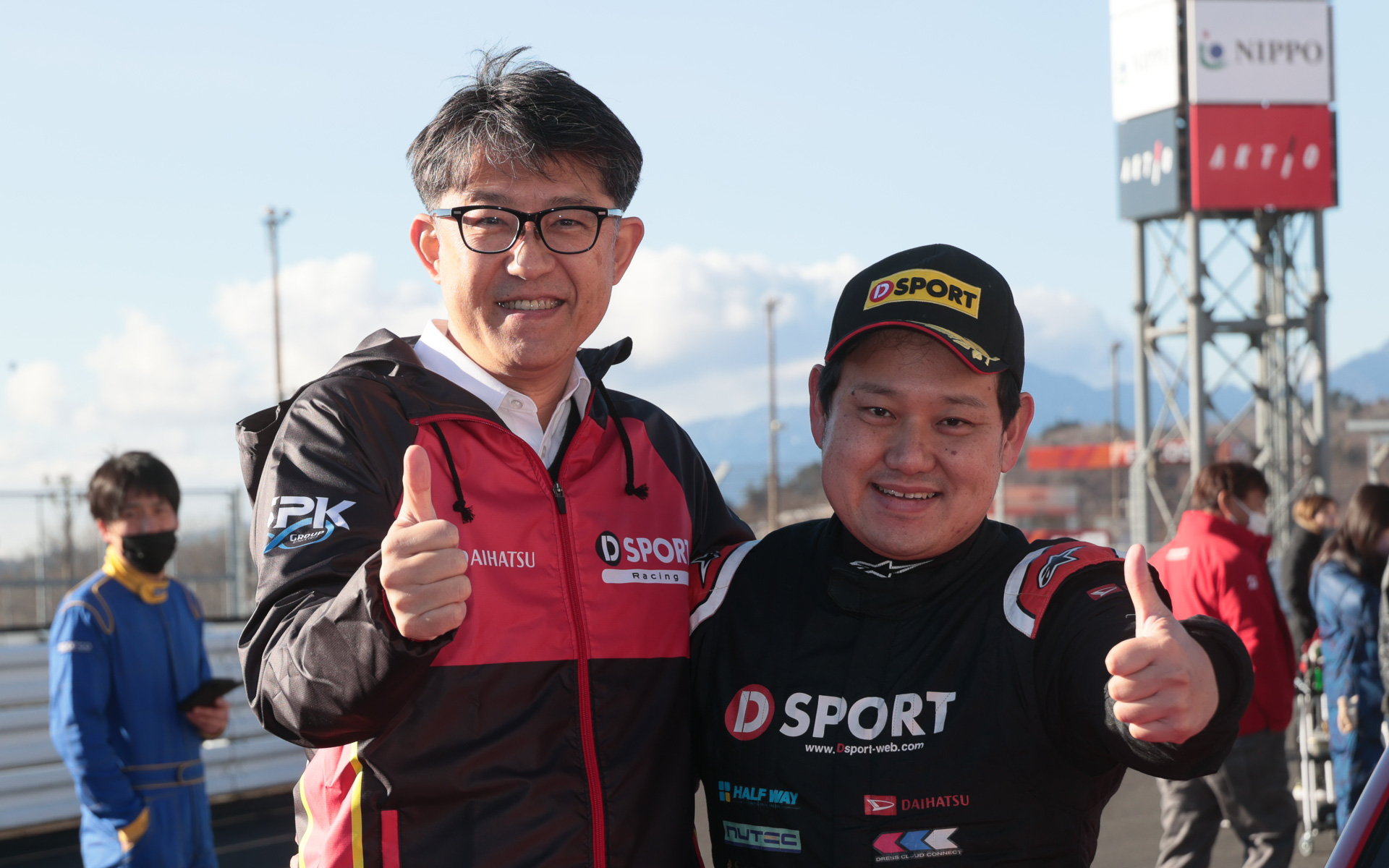 トヨタ佐藤新社長、富士スピードウェイのK4-GPでダイハツD-SPORTチーム