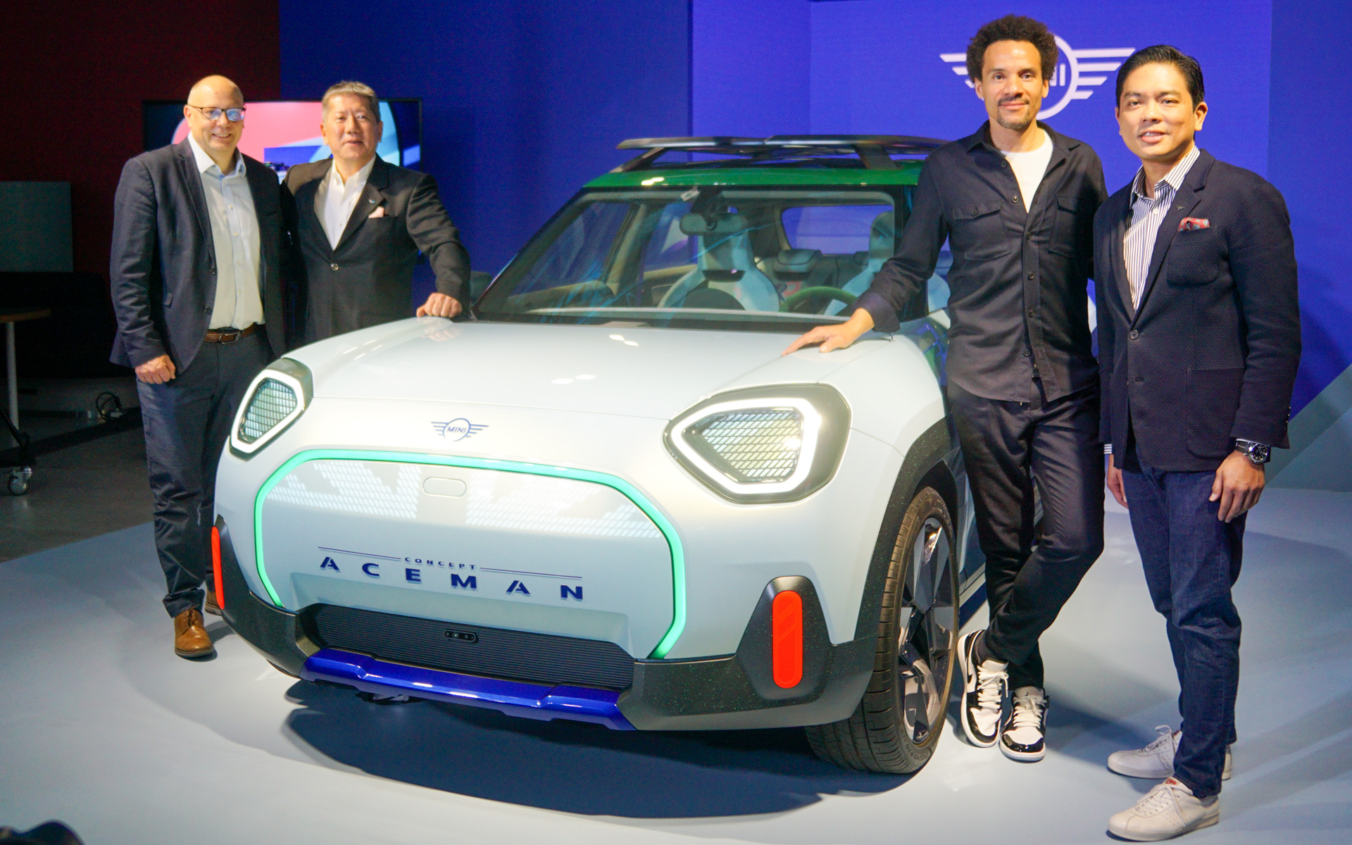 MINI、バッテリEV「コンセプト エースマン」日本初公開 ビー・エム