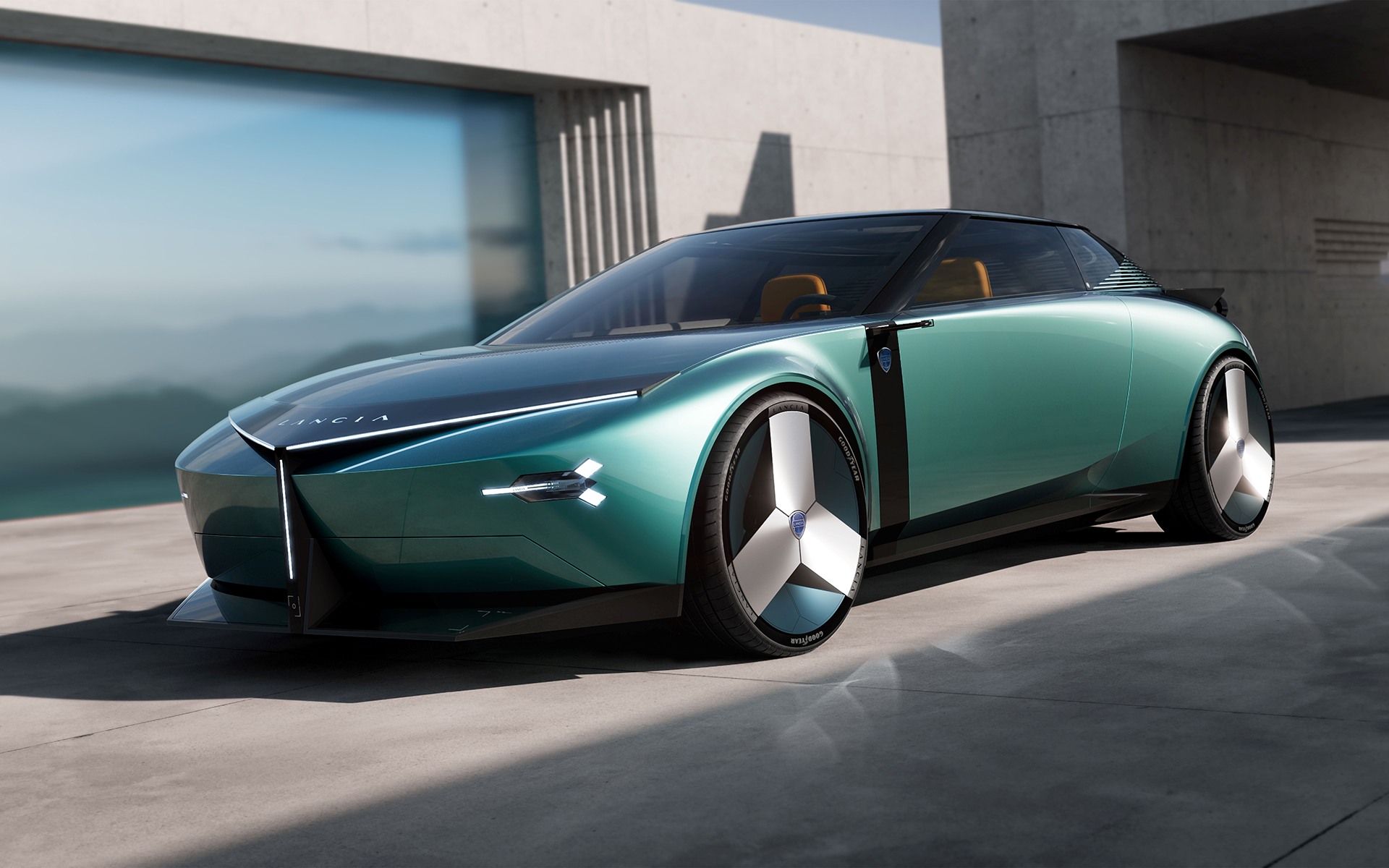 グッドイヤー、ランチアの最新コンセプトカー「Lancia Pu+Ra HPE」の