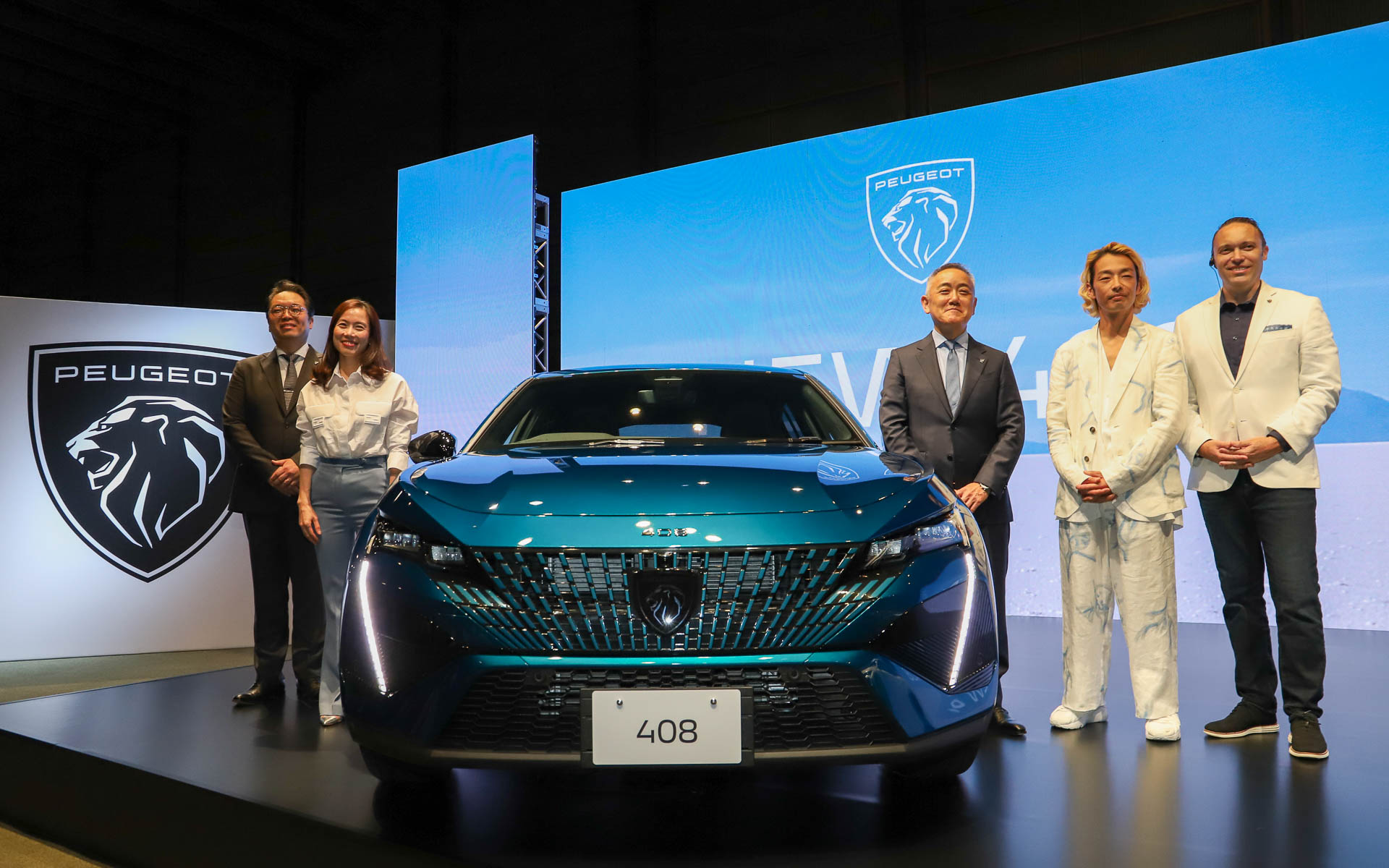 プジョー、新型「408」発表会 アンバサダーに就任した森山未來さん