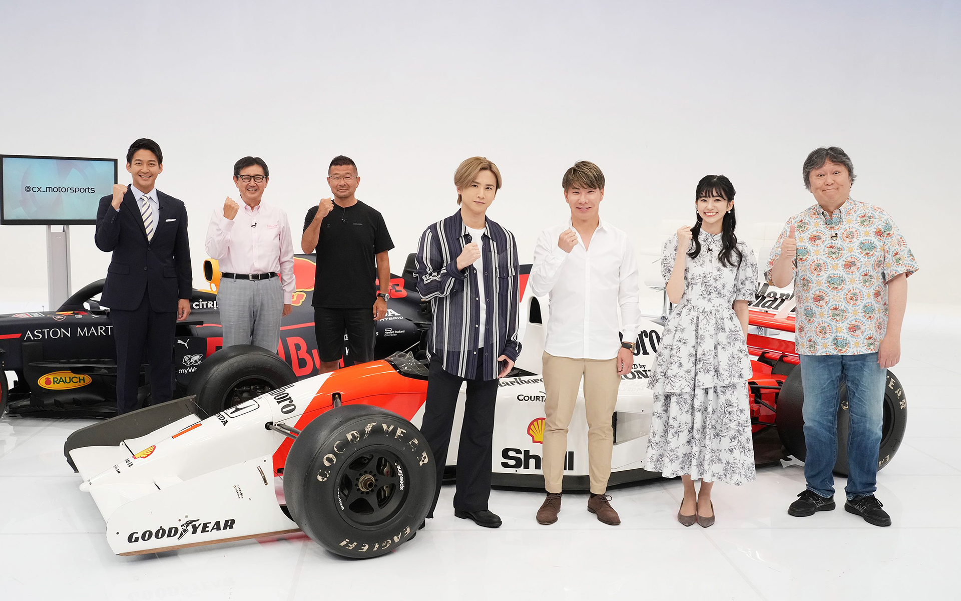 Kinki Kidsの堂本光一氏がF1番組初ホストを務める「@cx_motorsports