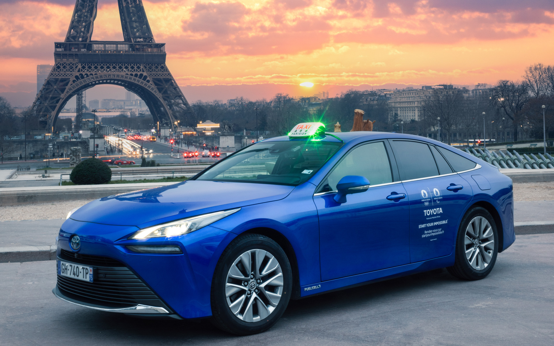 トヨタ、2024年 パリ オリンピック・パラリンピック公式車両にFCEV