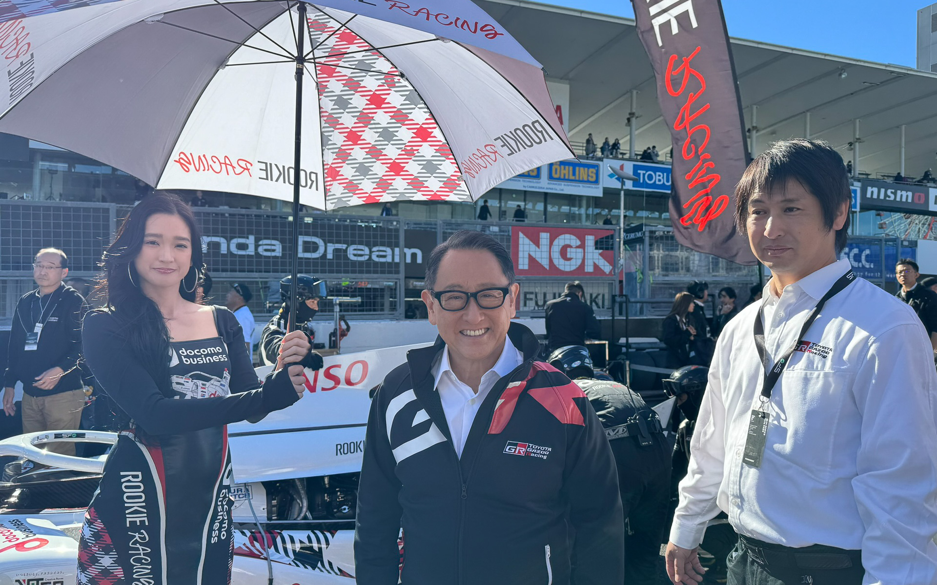 豊田章男会長、スーパーフォーミュラ最終戦鈴鹿で「ジャパンモビリティ