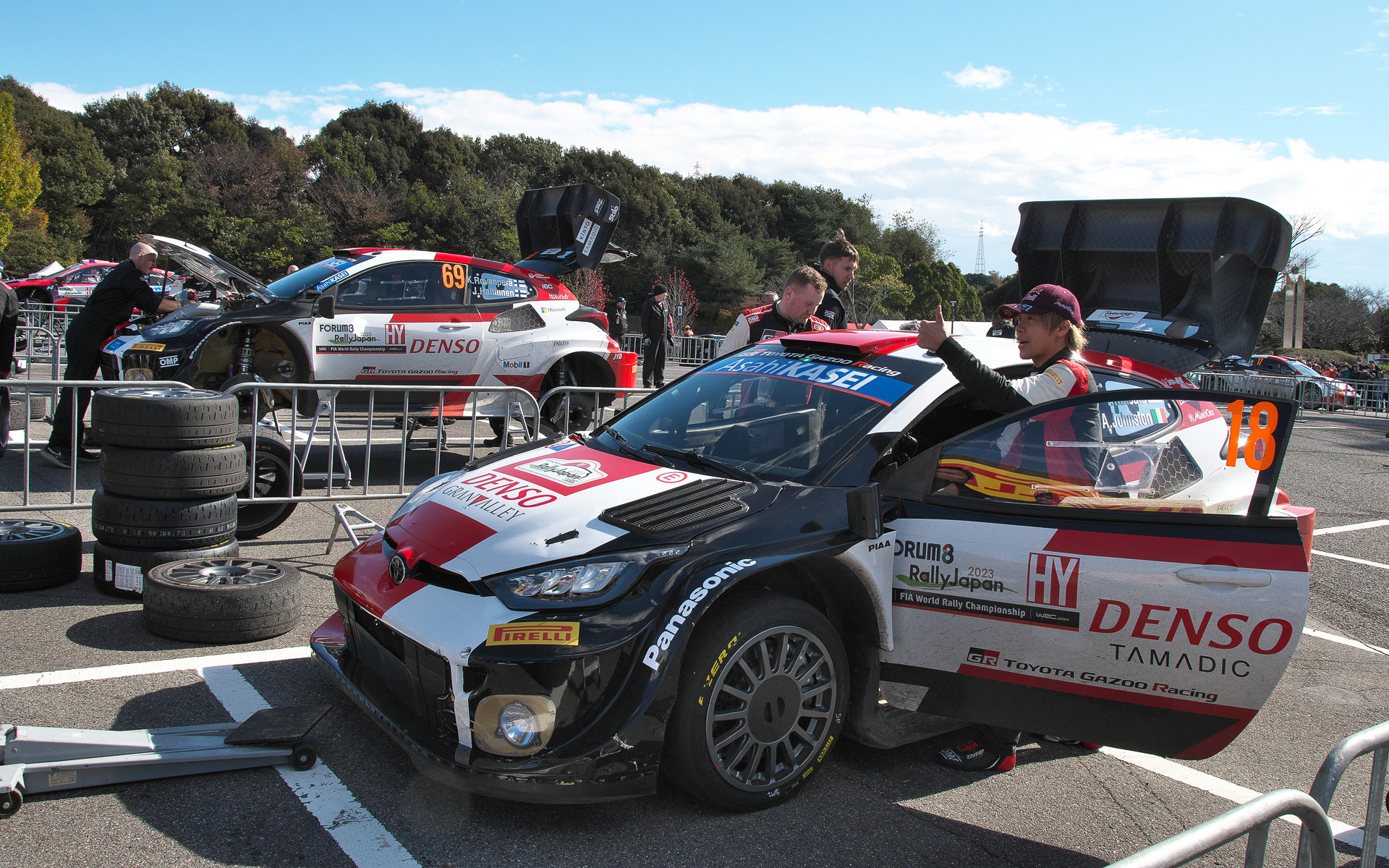 WRCラリージャパン、SSトップタイムを10度獲得するなど見事な復活で5位まで追い上げた勝田貴元選手がコメント - Car Watch