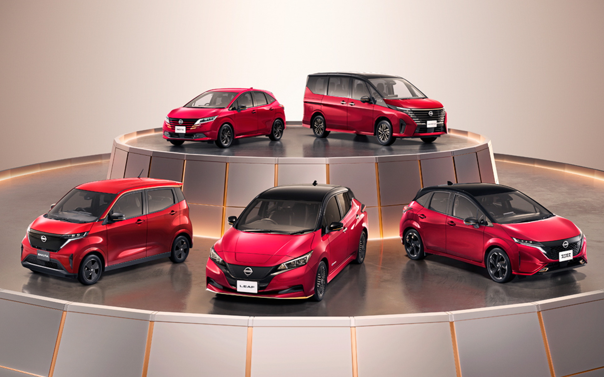 日産、創立90周年を記念した「90th Anniversary」を電動車7車種に設定