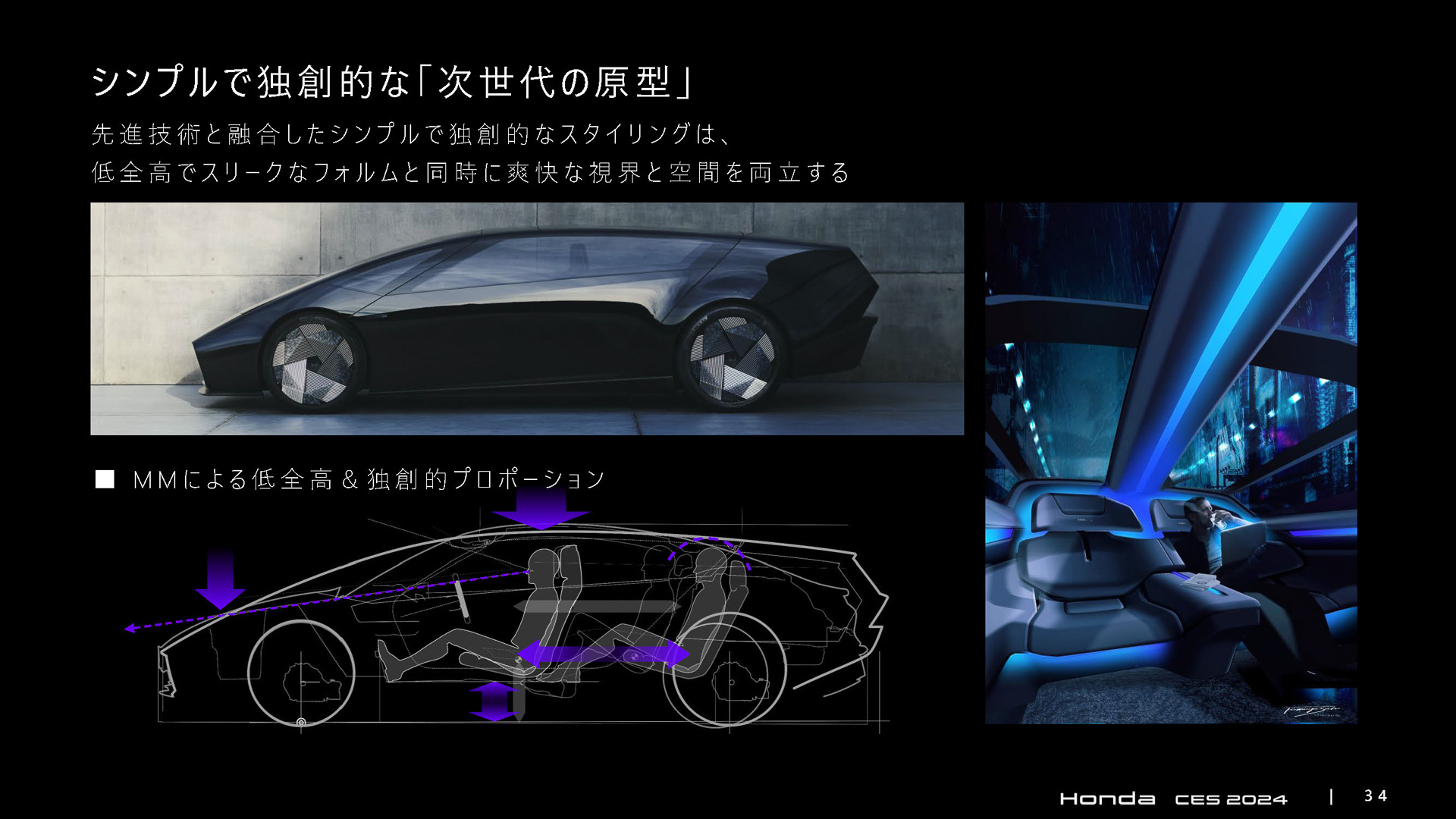 ホンダの新型バッテリEV「ゼロシリーズ」は、シンプルで独創的な次世代