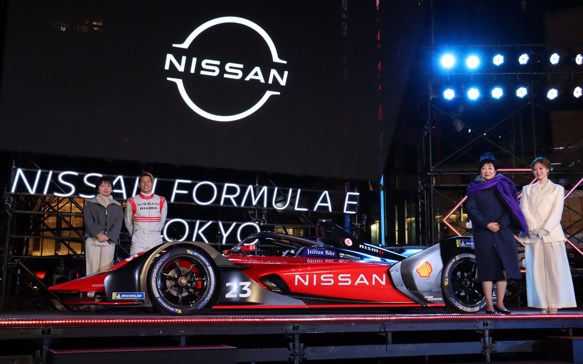 日産、フォーミュラE 東京大会を祝う特別イベント「NISSAN FORMULA E 