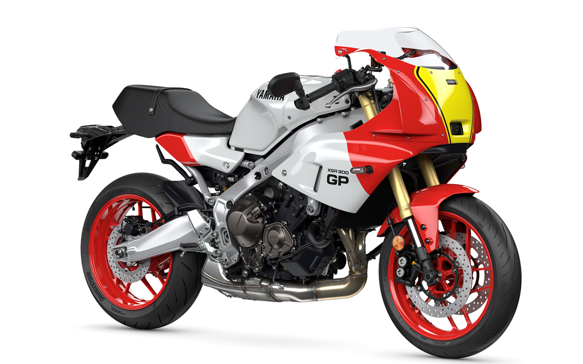 ヤマハ、「XSR900 GP」を5月20日発売 1980年代のGPファクトリーマシン「YZR500」を彷彿させるスタイリング - Car Watch