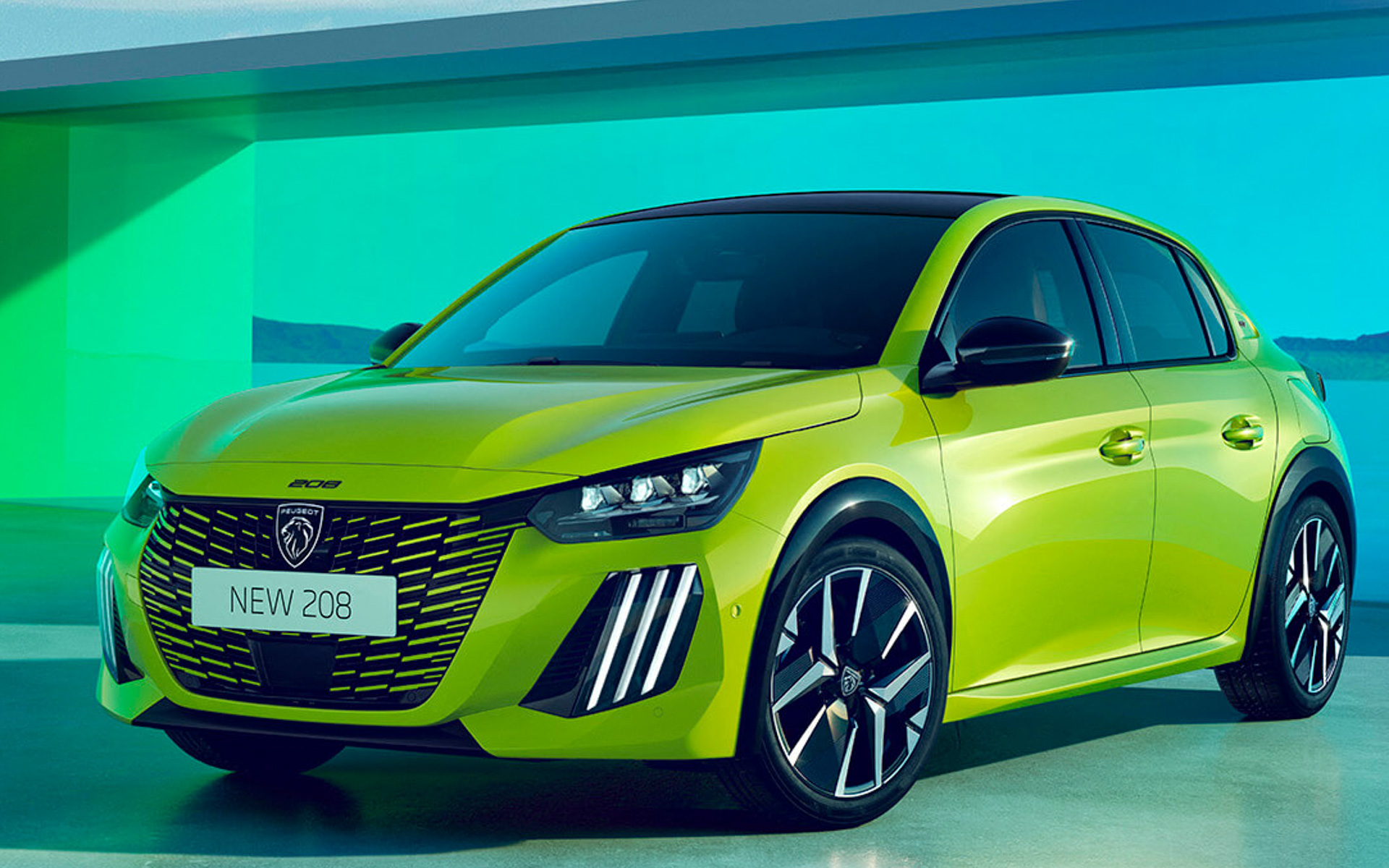 プジョー、「208」最新モデルに新世代ブランドロゴなど採用 - Car Watch