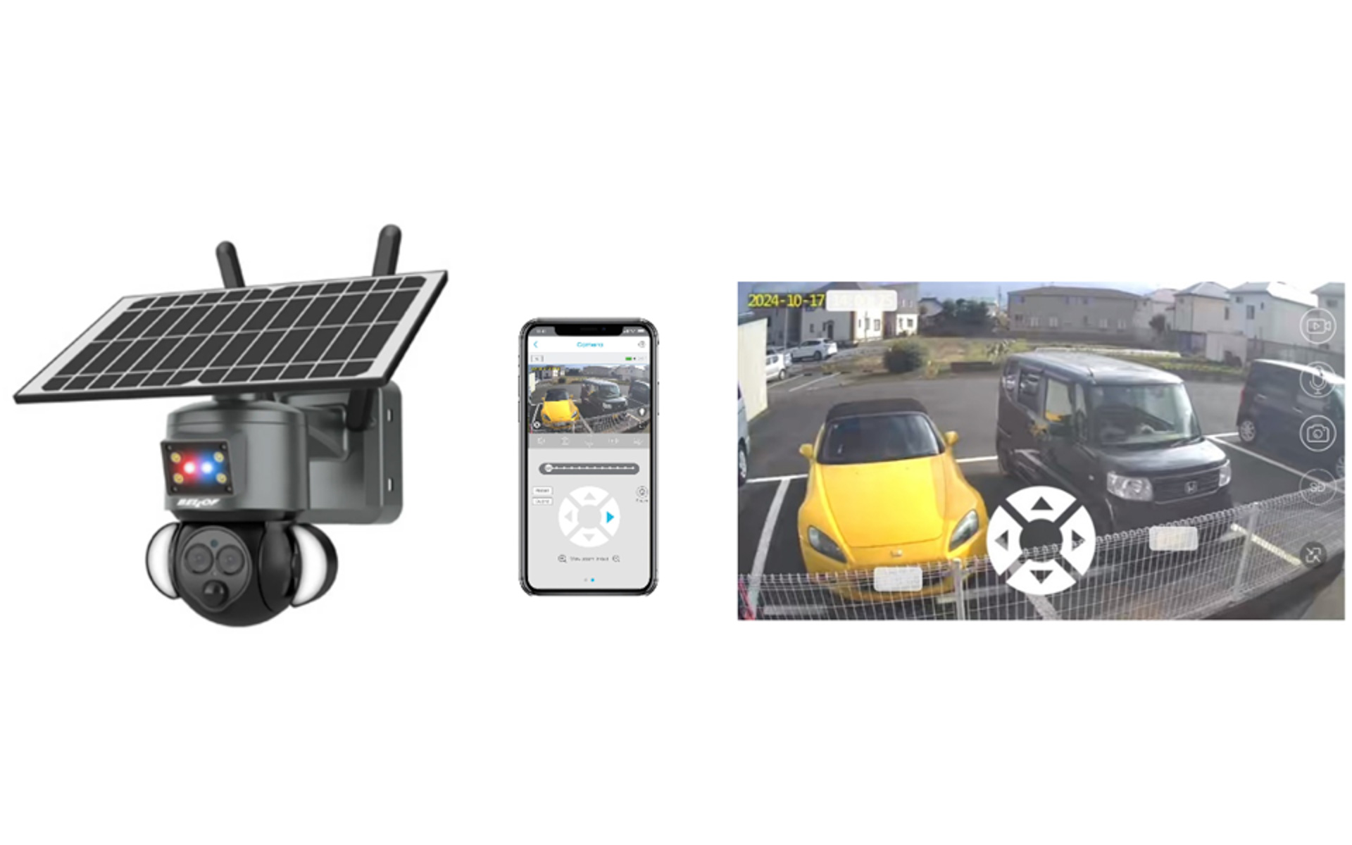 オートバックス、車両盗難対策にスマホ連携防犯カメラ 「ベロフ